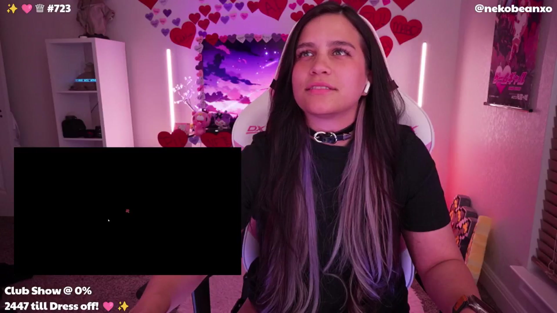 Gallery image thumbnail from Nekobeanxo's myfreecams stream on, 04/25/2024, 03:29 image 11 of 20