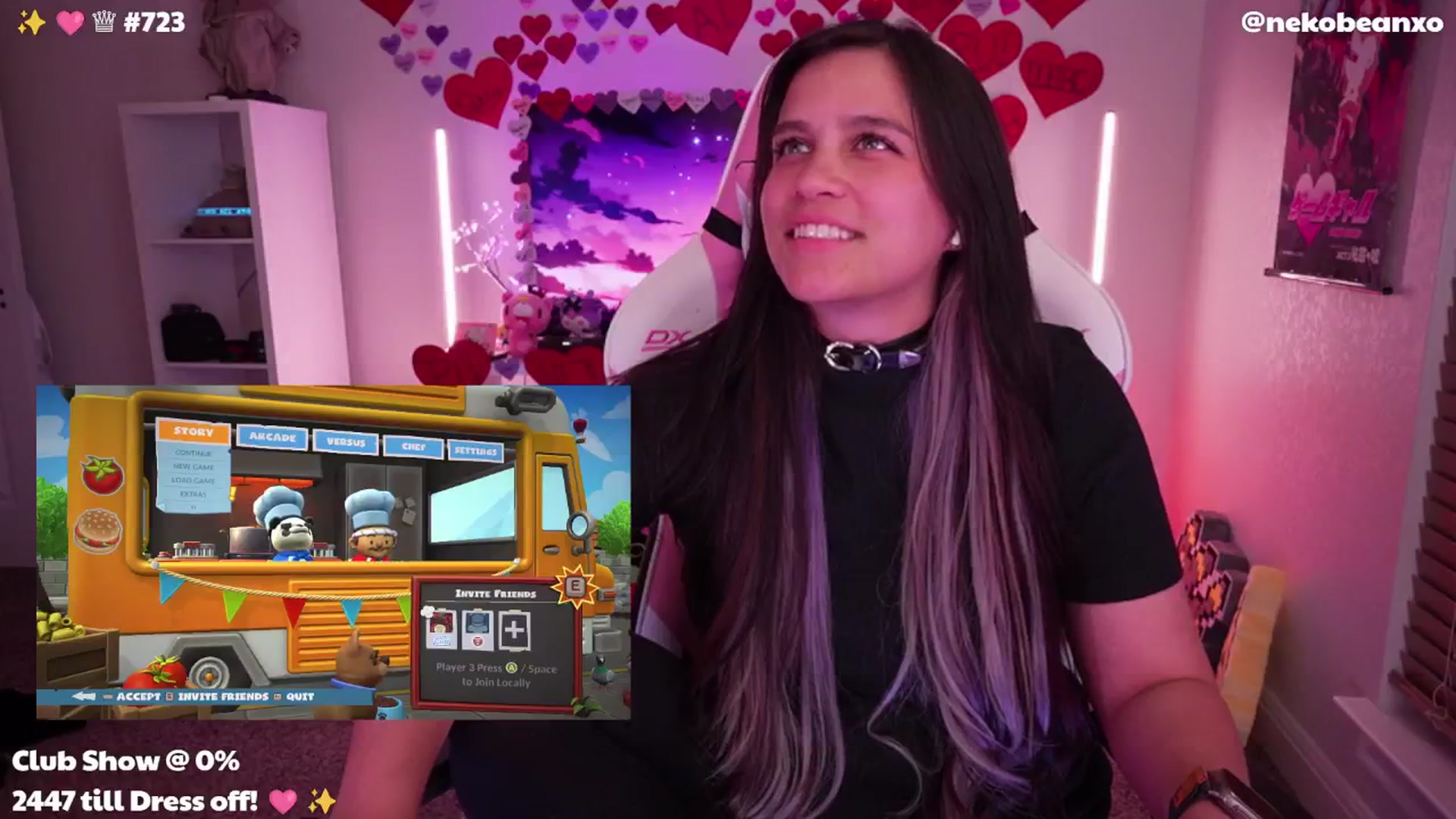 Gallery image thumbnail from Nekobeanxo's myfreecams stream on, 04/25/2024, 03:29 image 9 of 20