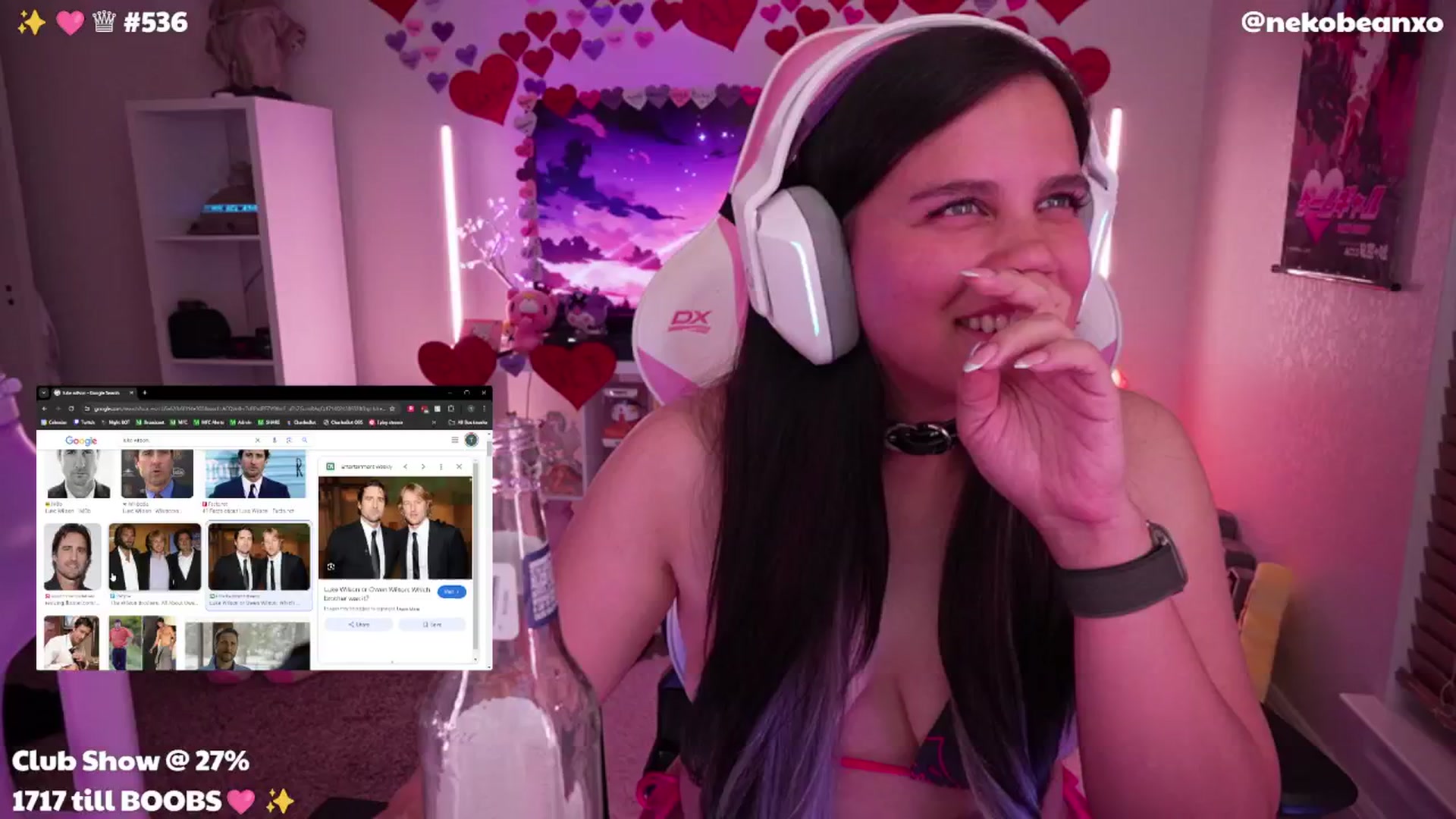 Gallery image thumbnail from Nekobeanxo's myfreecams stream on, 04/25/2024, 06:52 image 15 of 20