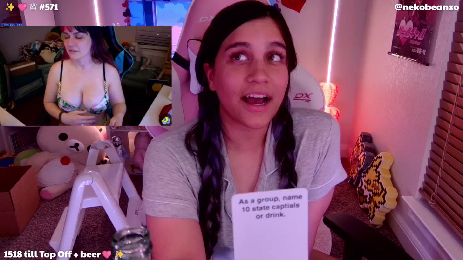 Gallery image thumbnail from Nekobeanxo's myfreecams stream on, 04/29/2024, 04:31 image 8 of 20