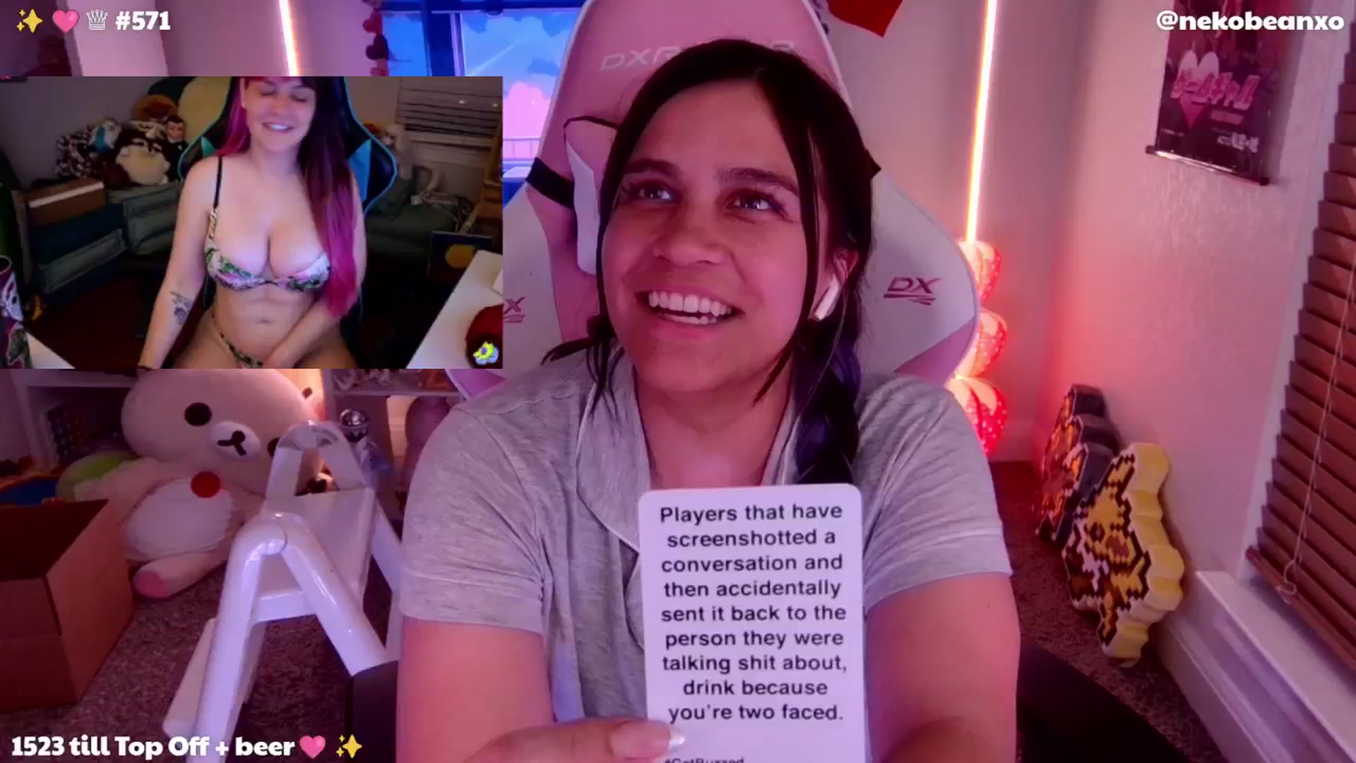 Gallery image thumbnail from Nekobeanxo's myfreecams stream on, 04/29/2024, 04:31 image 5 of 20