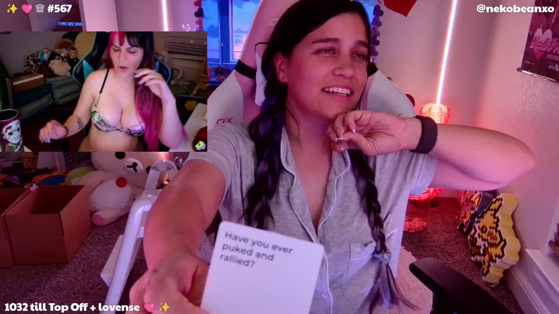 Gallery image thumbnail from Nekobeanxo's myfreecams stream on, 04/29/2024, 04:31 image 14 of 20