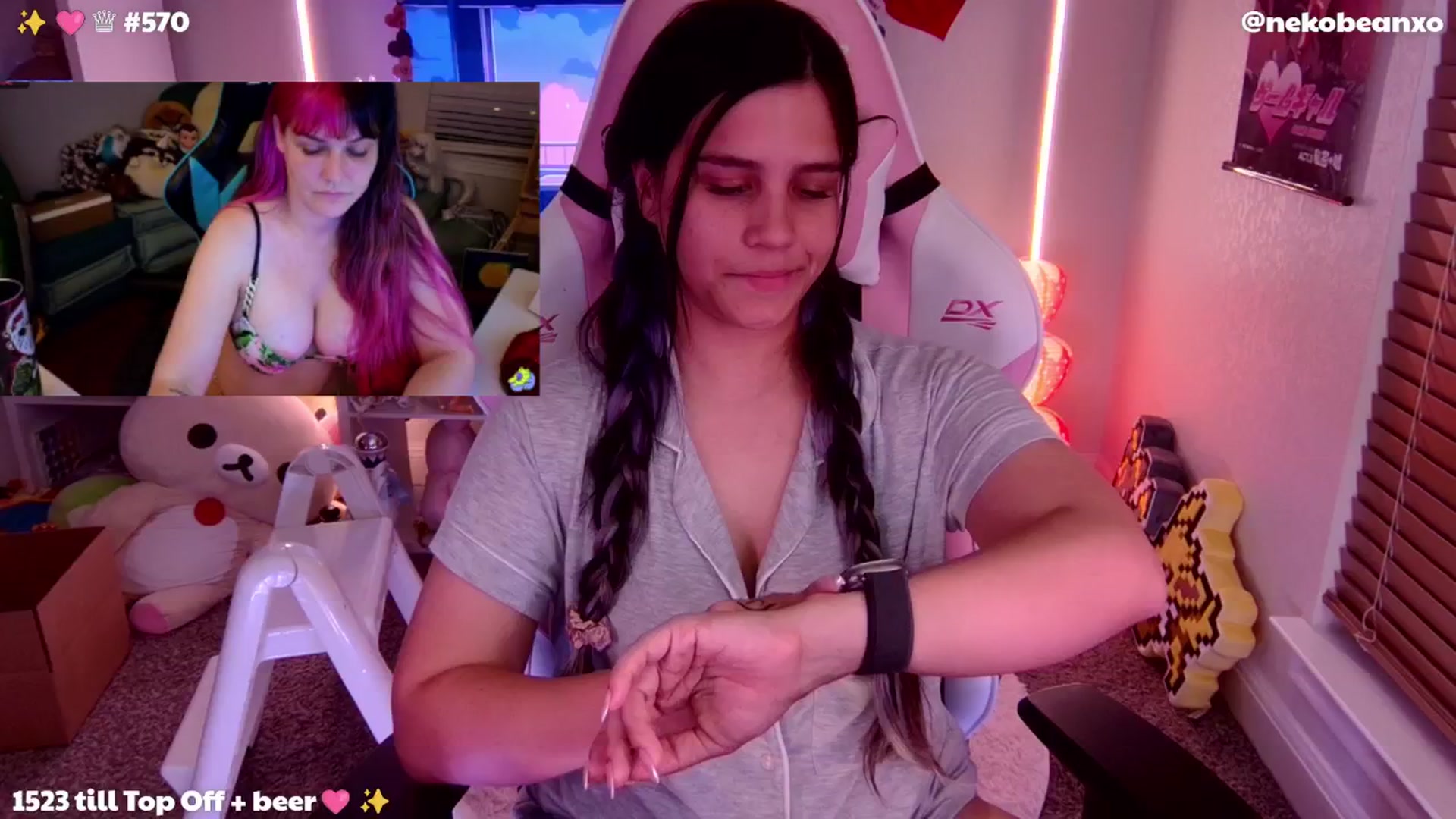 Gallery image thumbnail from Nekobeanxo's myfreecams stream on, 04/29/2024, 04:31 image 6 of 20