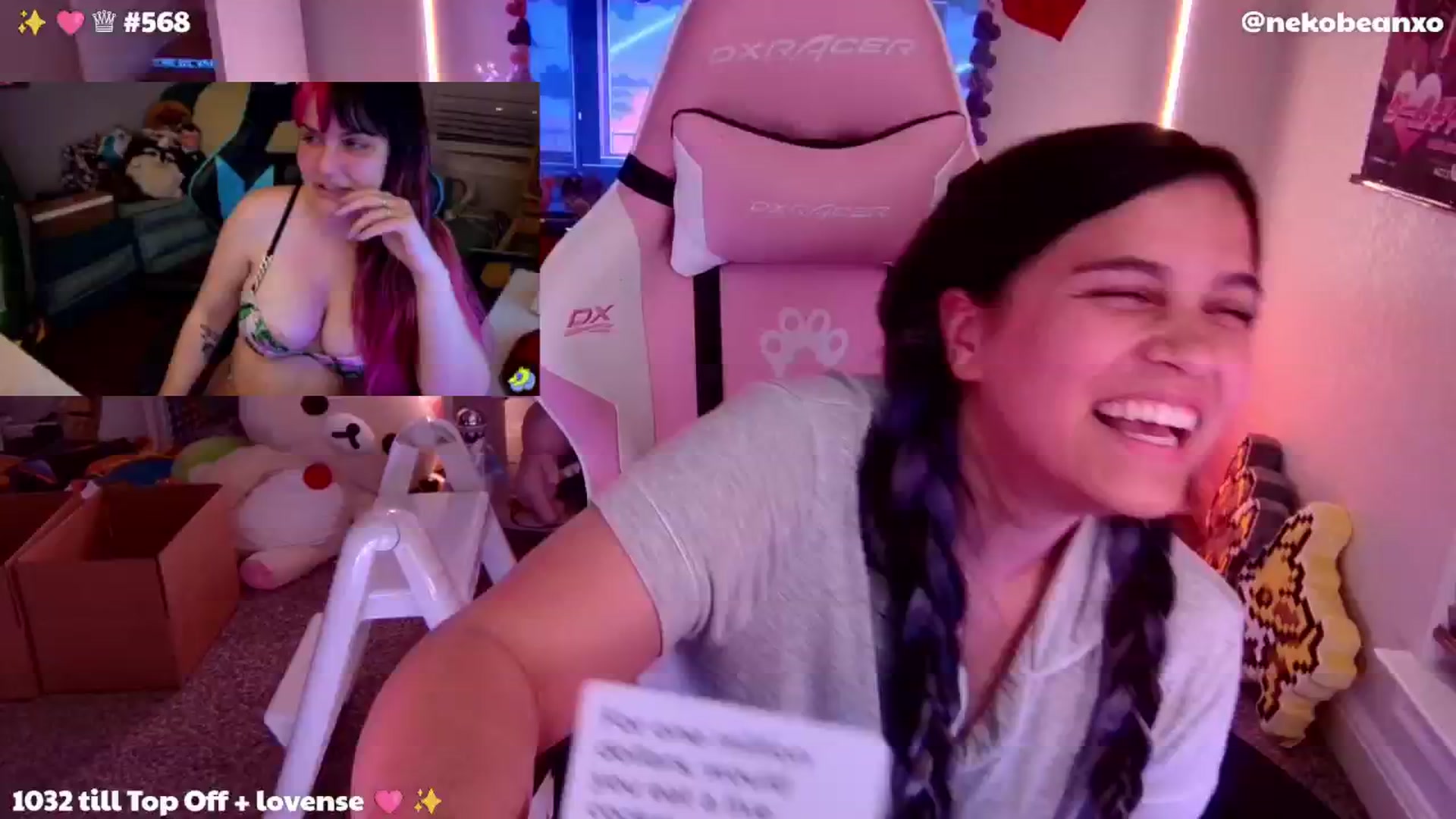Gallery image thumbnail from Nekobeanxo's myfreecams stream on, 04/29/2024, 04:31 image 13 of 20