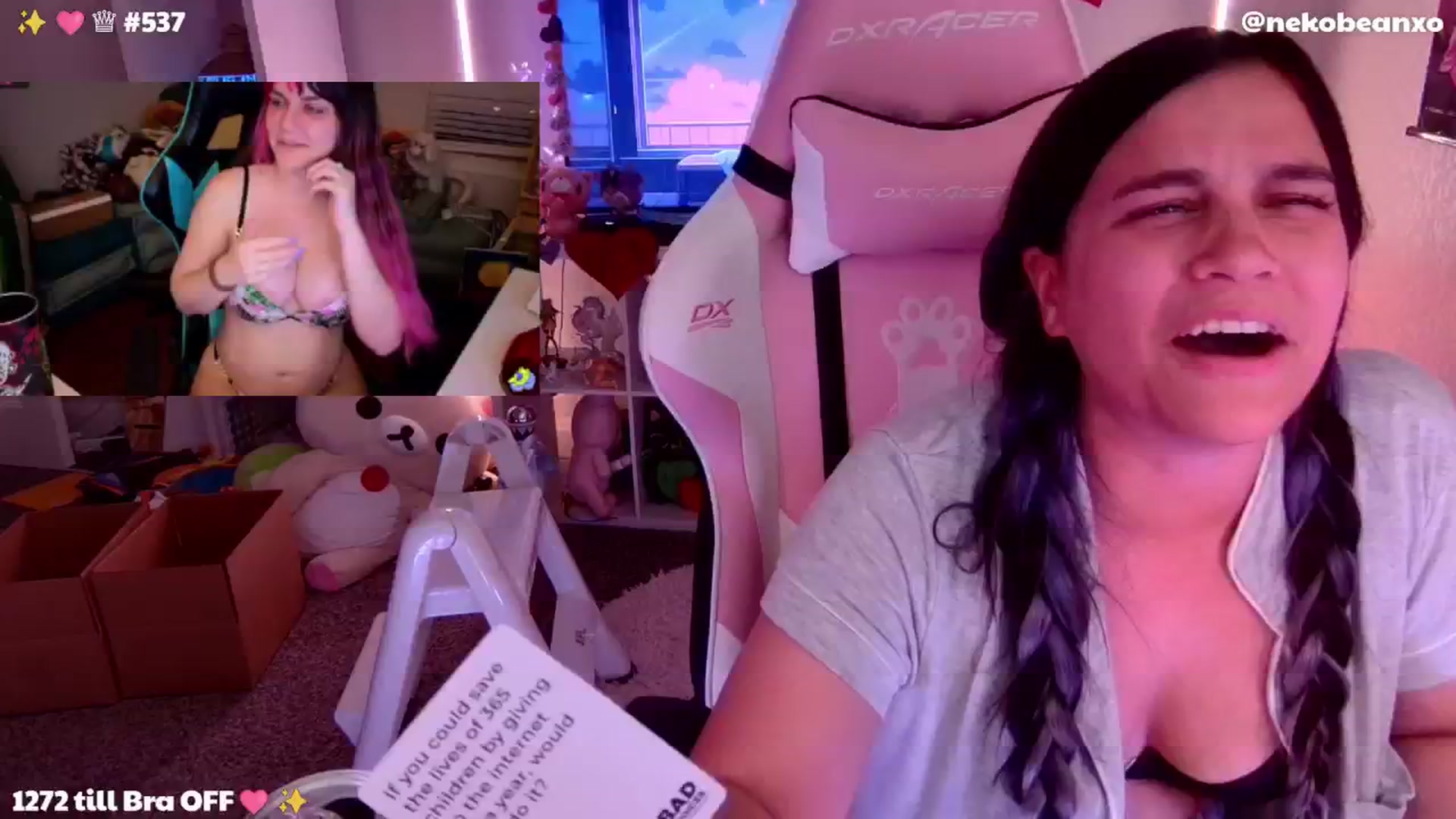 Gallery image thumbnail from Nekobeanxo's myfreecams stream on, 04/29/2024, 07:47 image 2 of 20