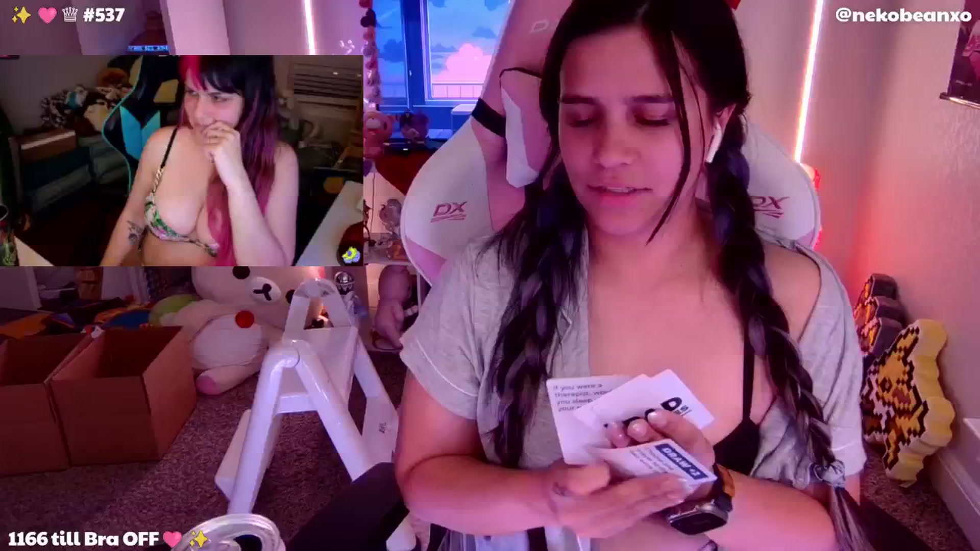 Gallery image thumbnail from Nekobeanxo's myfreecams stream on, 04/29/2024, 07:47 image 3 of 20