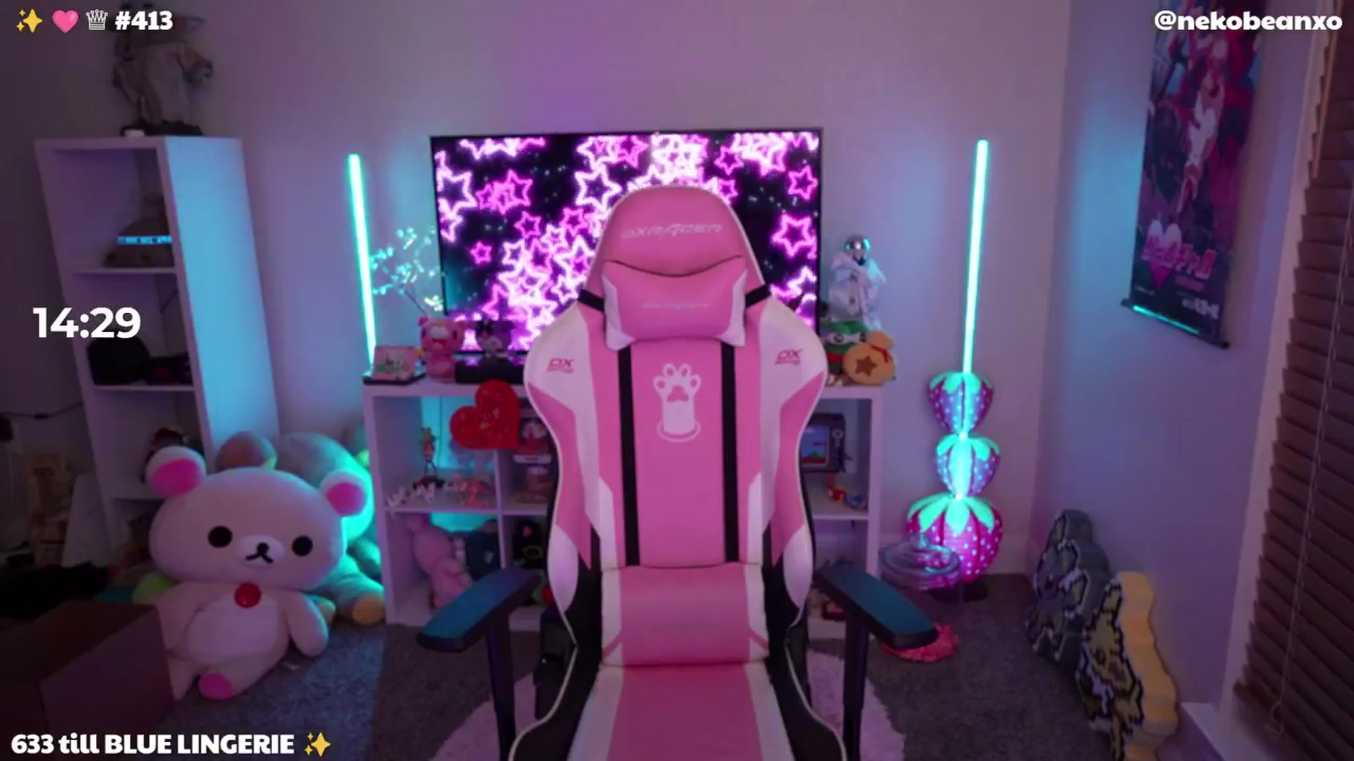 Gallery image thumbnail from Nekobeanxo's myfreecams stream on, 05/01/2024, 06:53 image 2 of 20
