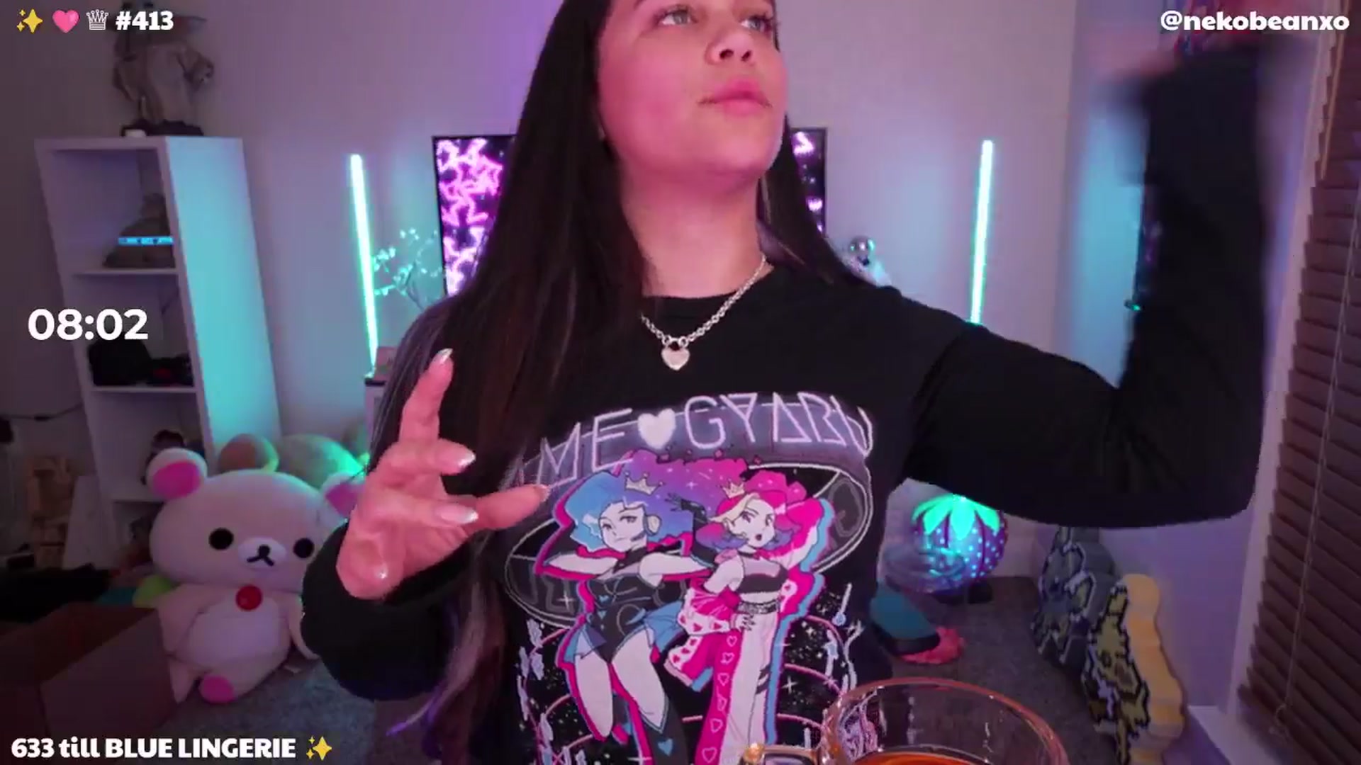 Gallery image thumbnail from Nekobeanxo's myfreecams stream on, 05/01/2024, 06:53 image 3 of 20