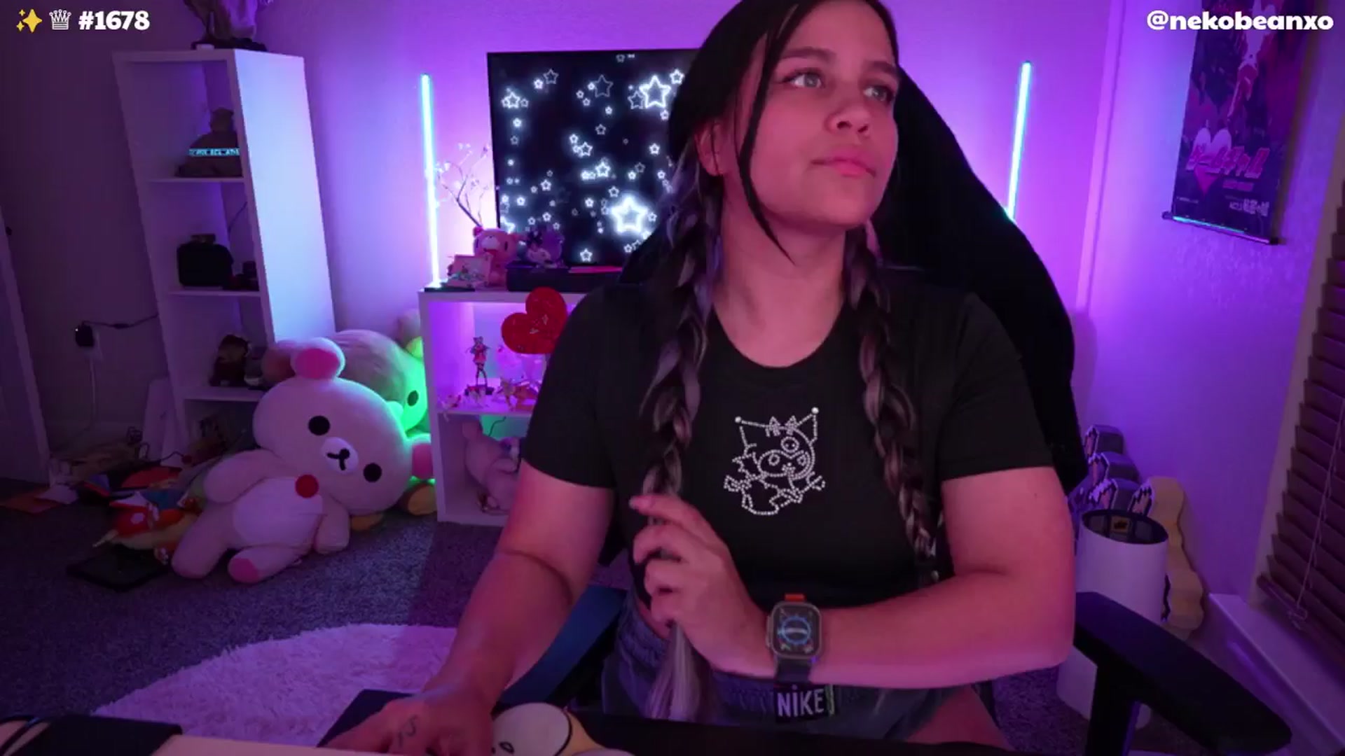Gallery image thumbnail from Nekobeanxo's myfreecams stream on, 05/04/2024, 02:55 image 1 of 20