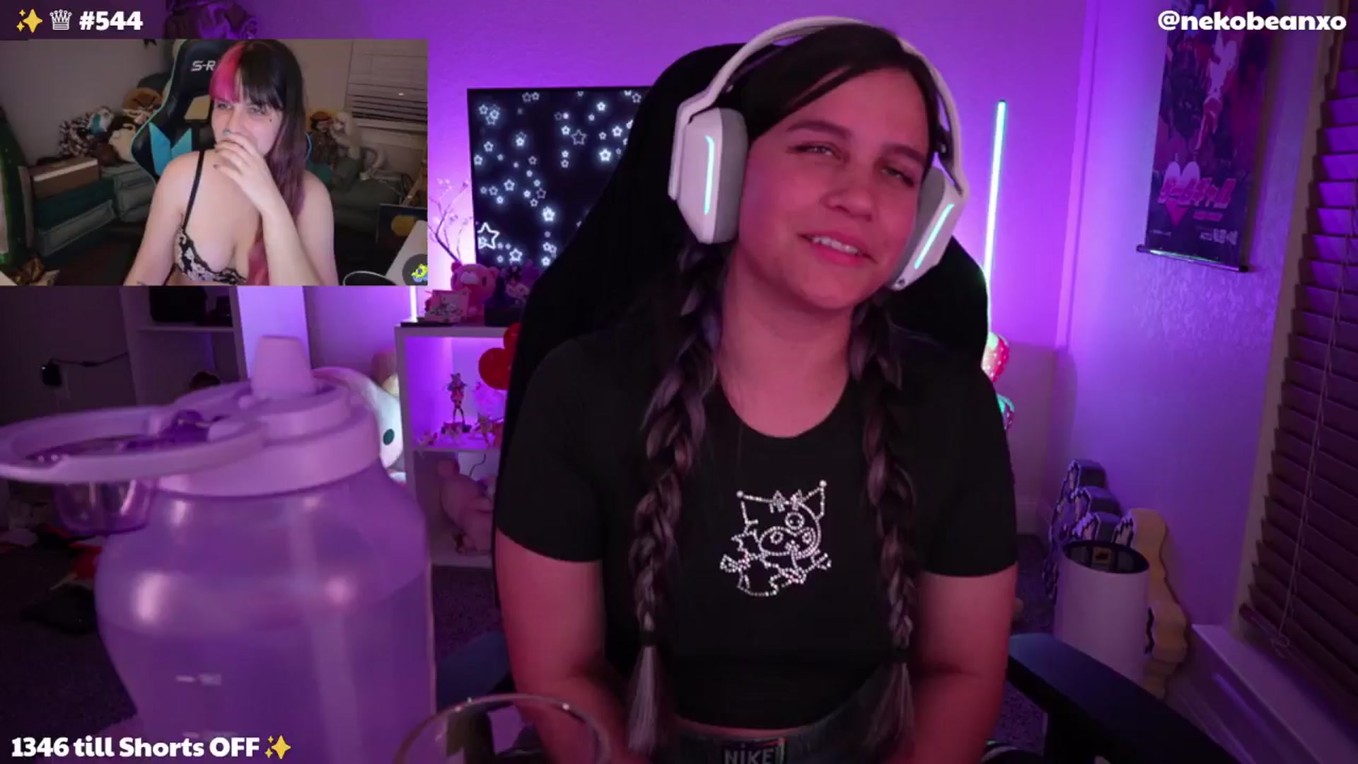 Gallery image thumbnail from Nekobeanxo's myfreecams stream on, 05/04/2024, 06:46 image 1 of 20