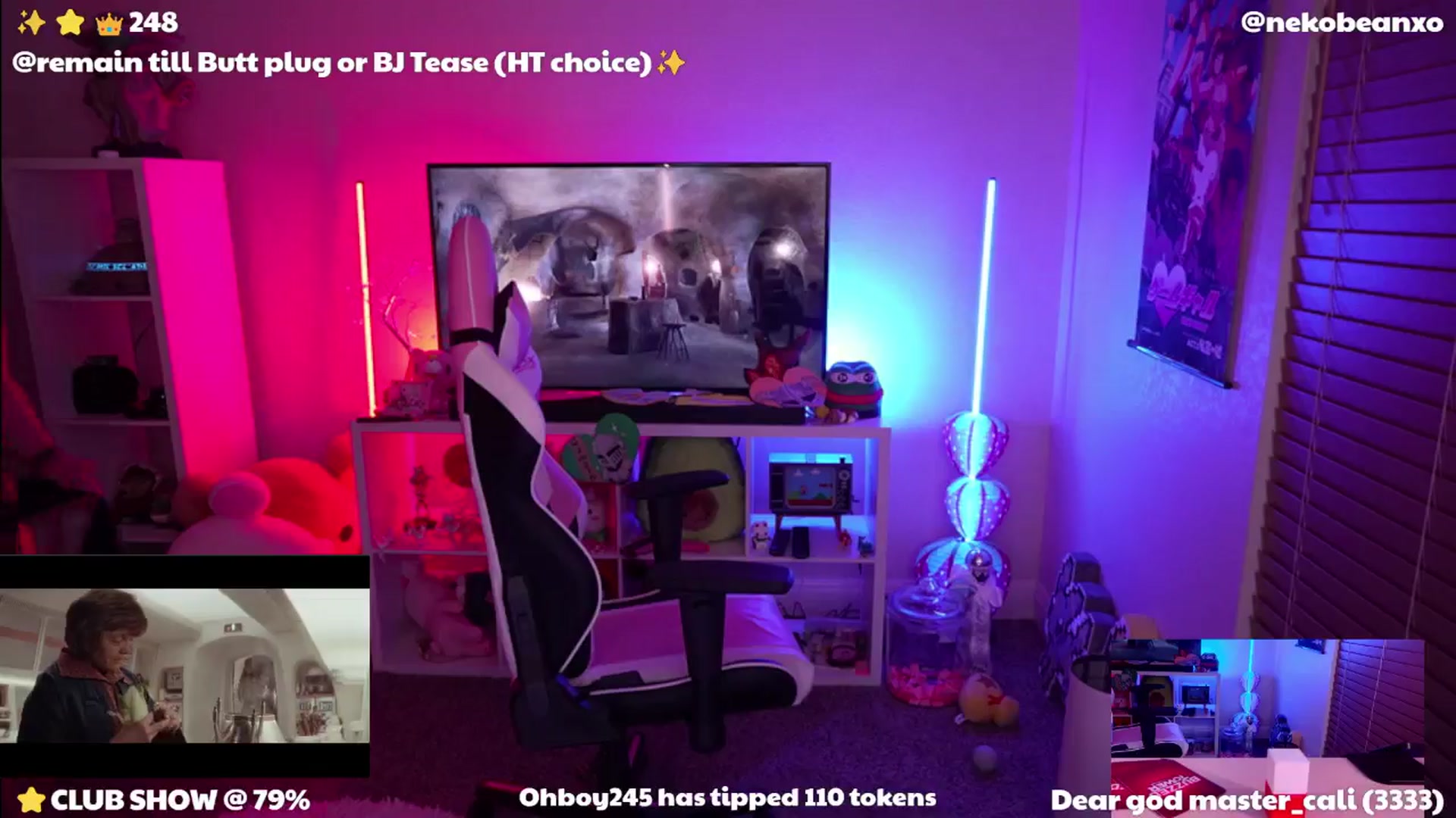 Gallery image thumbnail from Nekobeanxo's myfreecams stream on, 05/05/2024, 05:10 image 16 of 20