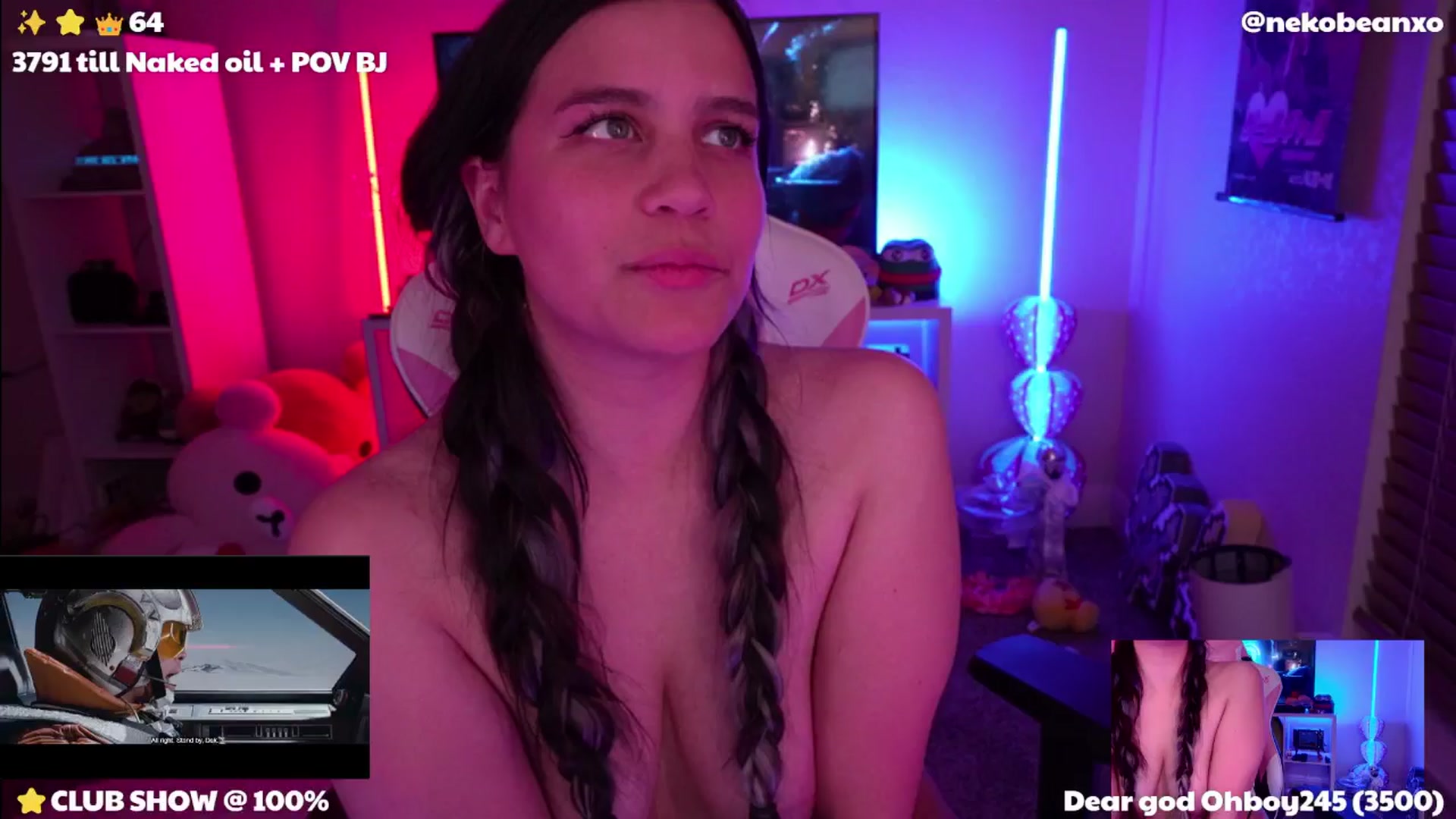 Gallery image thumbnail from Nekobeanxo's myfreecams stream on, 05/05/2024, 06:40 image 6 of 20