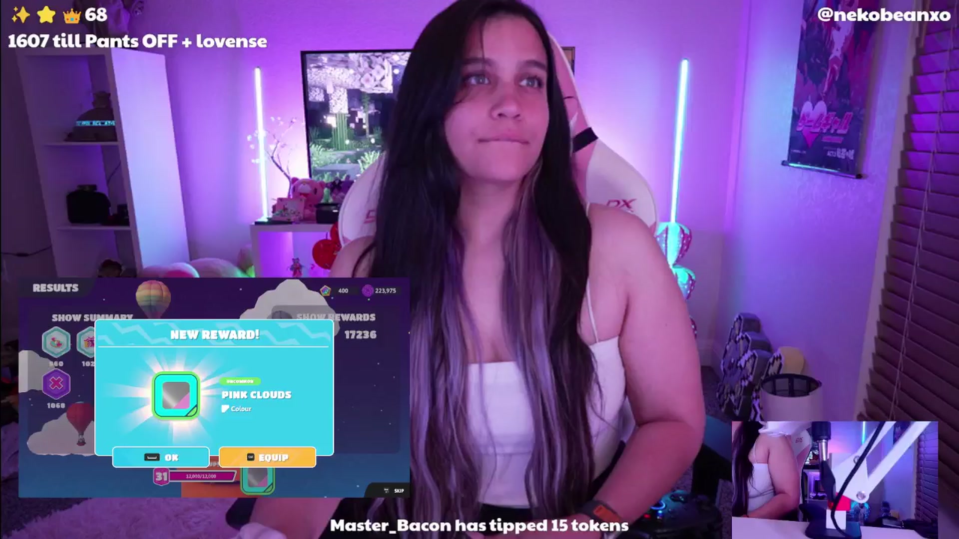 Gallery image thumbnail from Nekobeanxo's myfreecams stream on, 05/06/2024, 10:39 image 20 of 20