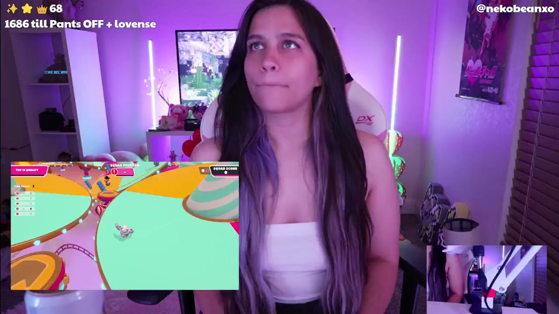 Gallery image thumbnail from Nekobeanxo's myfreecams stream on, 05/06/2024, 10:39 image 17 of 20
