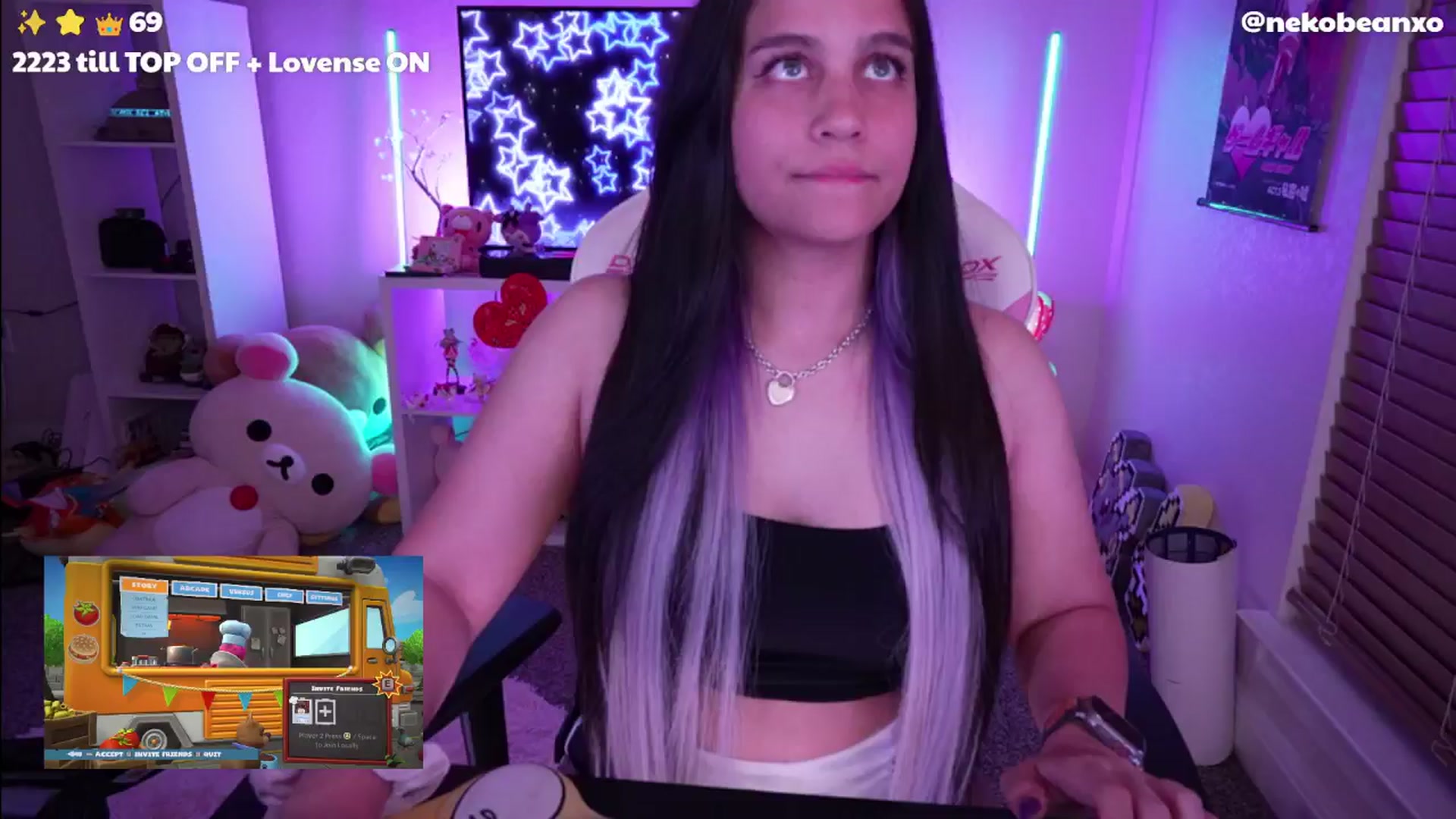 Gallery image thumbnail from Nekobeanxo's myfreecams stream on, 05/09/2024, 07:06 image 2 of 20