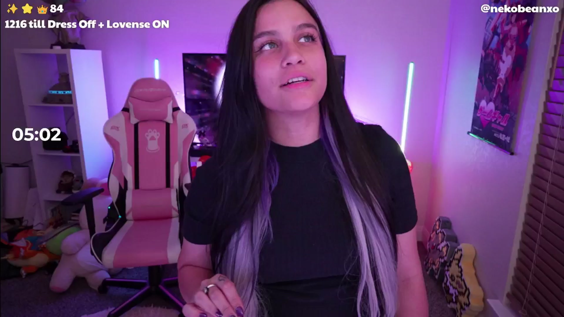 Gallery image thumbnail from Nekobeanxo's myfreecams stream on, 05/10/2024, 04:36 image 12 of 20