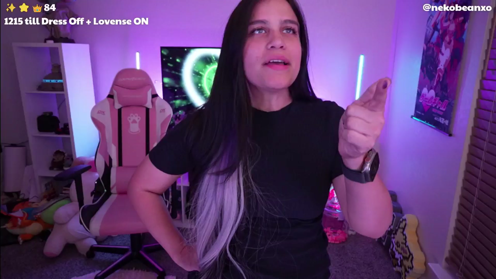 Gallery image thumbnail from Nekobeanxo's myfreecams stream on, 05/10/2024, 04:36 image 14 of 20