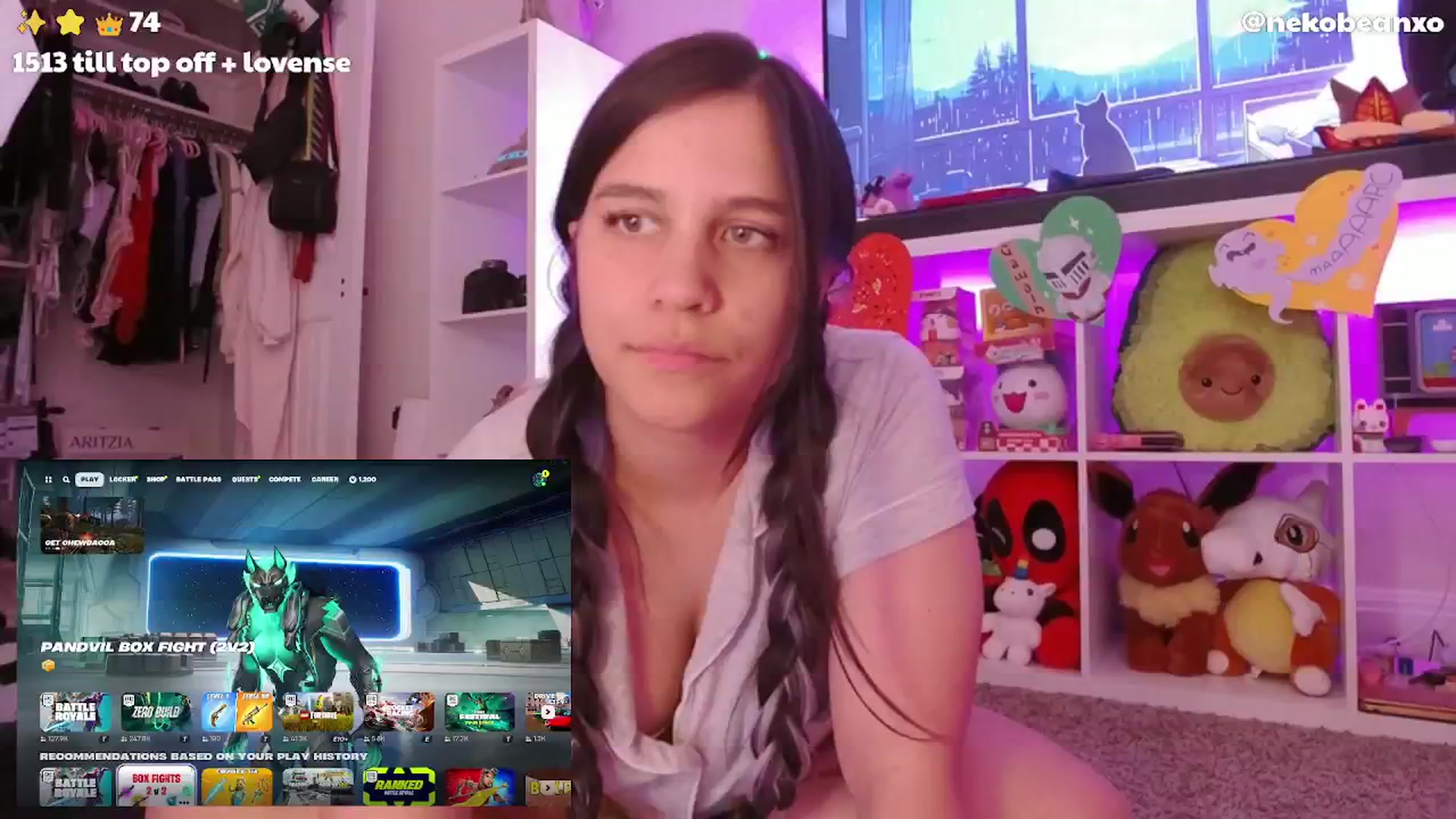 Gallery image thumbnail from Nekobeanxo's myfreecams stream on, 05/13/2024, 05:27 image 16 of 20