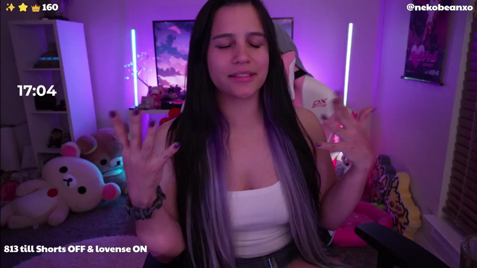 Gallery image thumbnail from Nekobeanxo's myfreecams stream on, 05/27/2024, 07:02 image 10 of 20