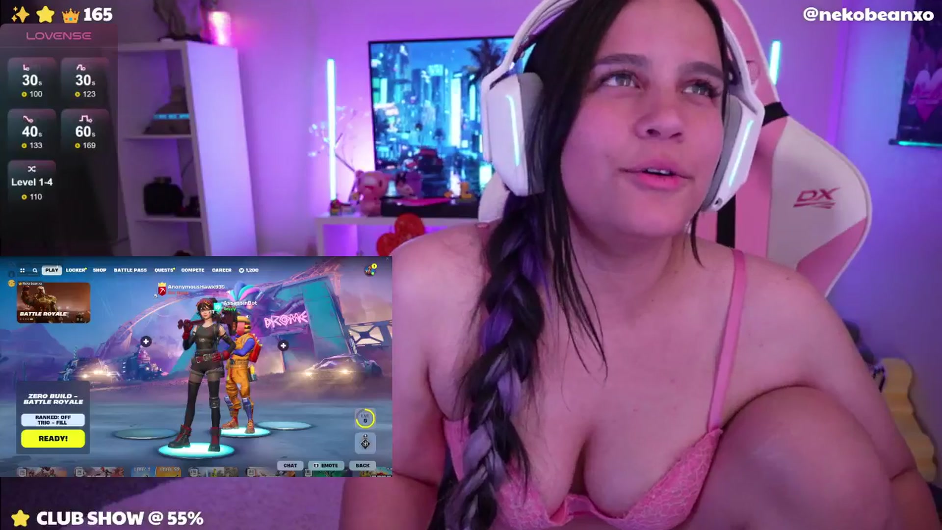 Gallery image thumbnail from Nekobeanxo's myfreecams stream on, 05/29/2024, 07:50 image 14 of 20