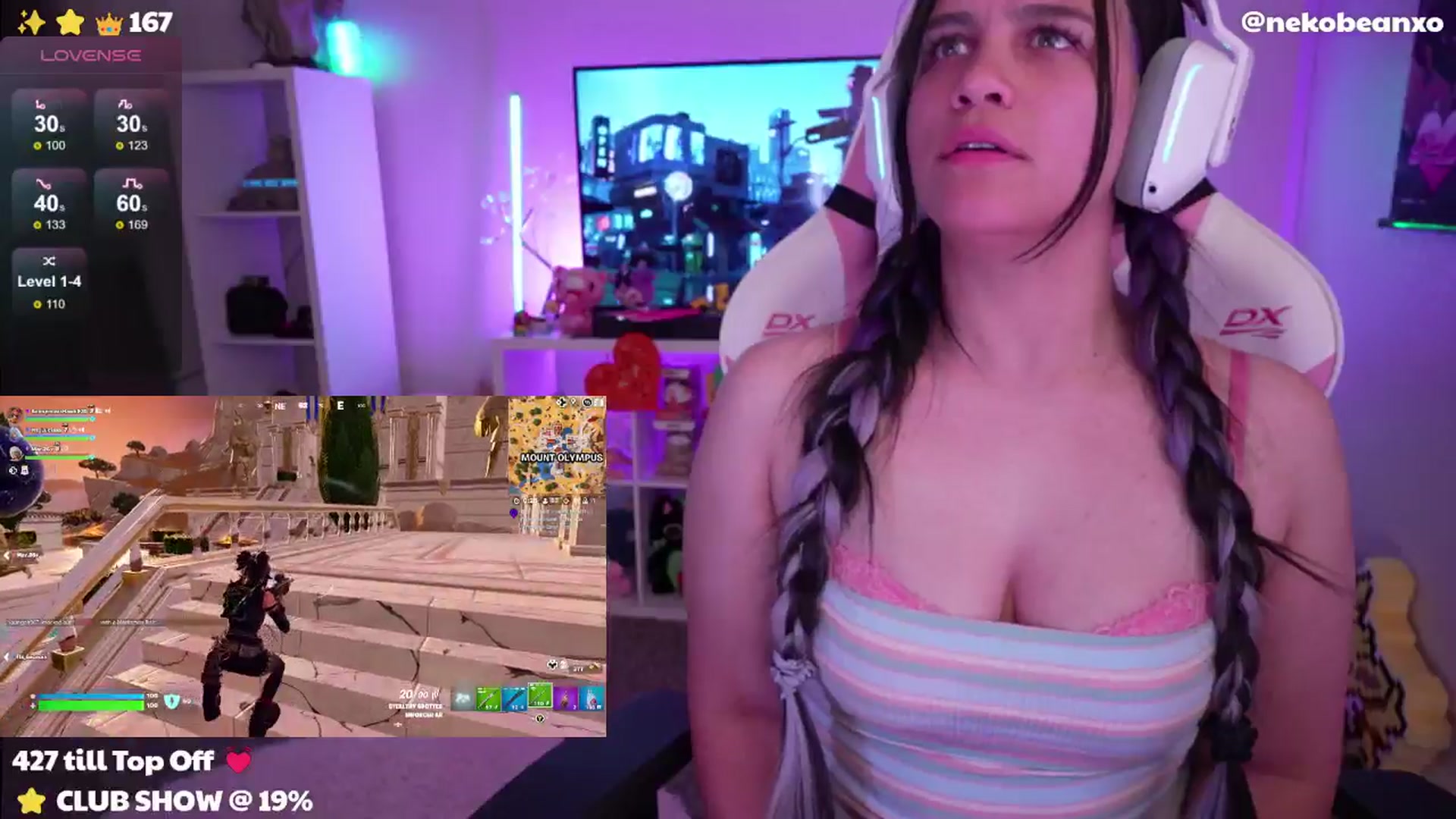 Gallery image thumbnail from Nekobeanxo's myfreecams stream on, 05/29/2024, 07:50 image 10 of 20