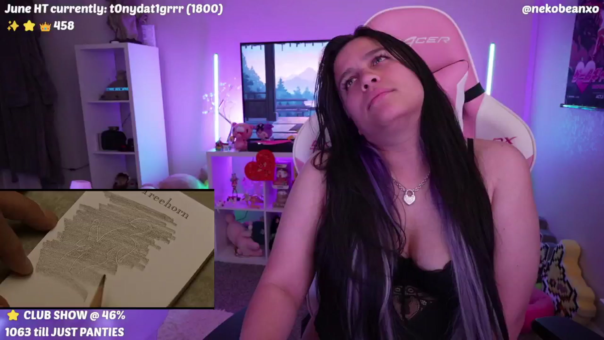 Gallery image thumbnail from Nekobeanxo's myfreecams stream on, 06/02/2024, 07:07 image 17 of 20