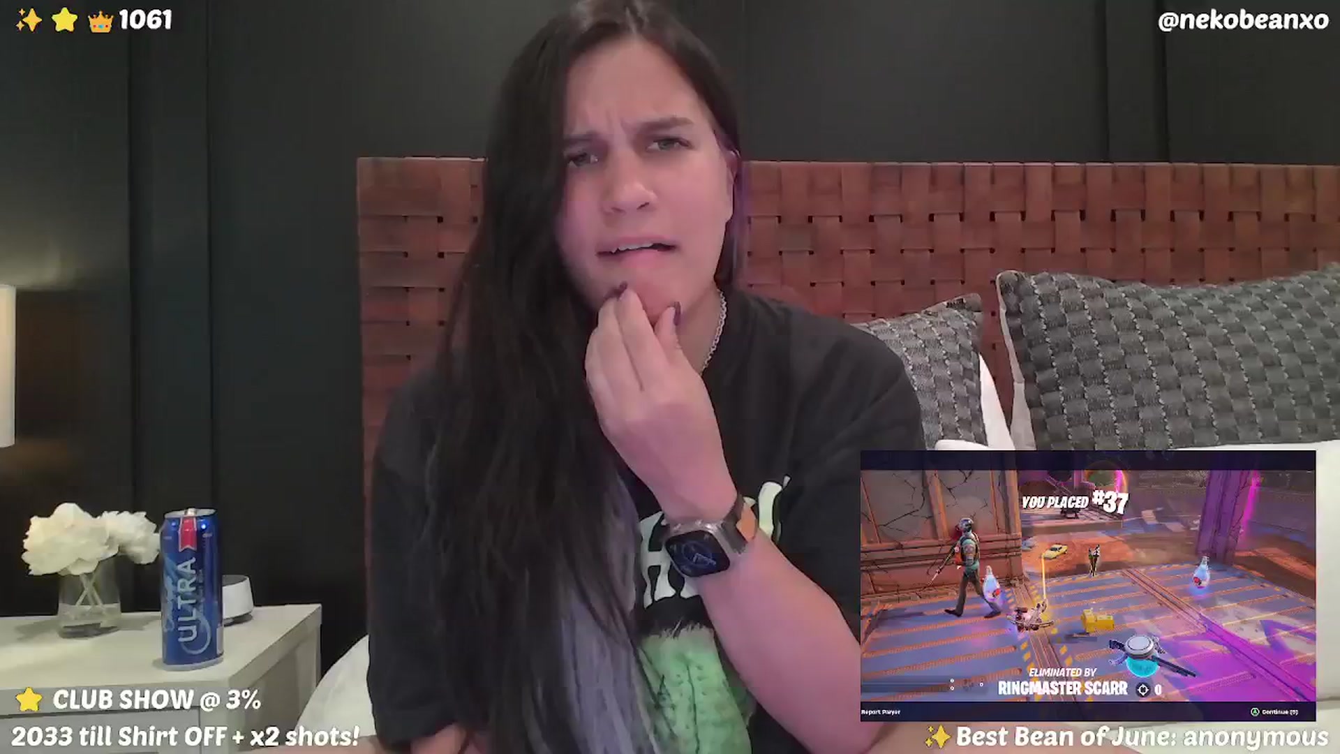 Gallery image thumbnail from Nekobeanxo's myfreecams stream on, 06/04/2024, 04:23 image 13 of 20