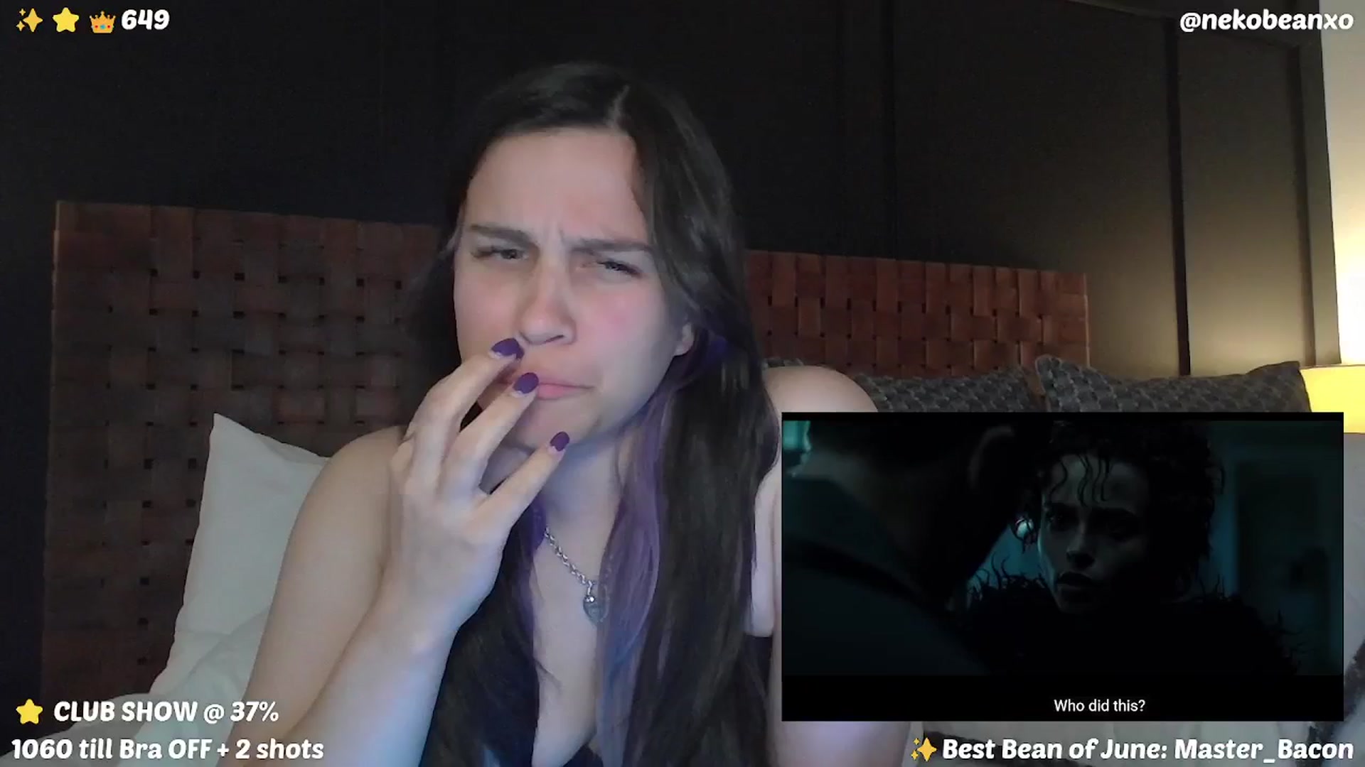Gallery image thumbnail from Nekobeanxo's myfreecams stream on, 06/04/2024, 07:38 image 20 of 20