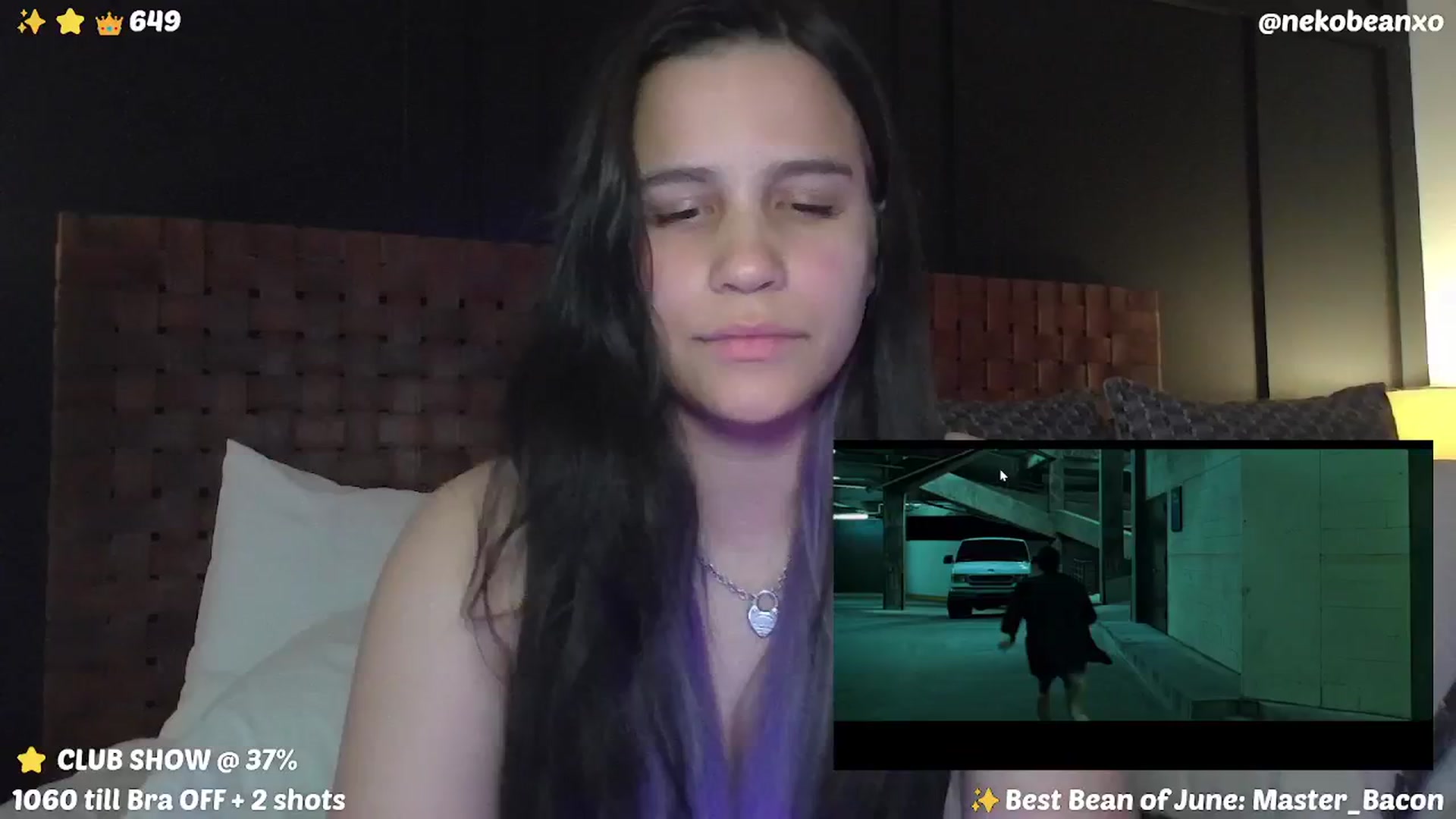 Gallery image thumbnail from Nekobeanxo's myfreecams stream on, 06/04/2024, 07:38 image 19 of 20