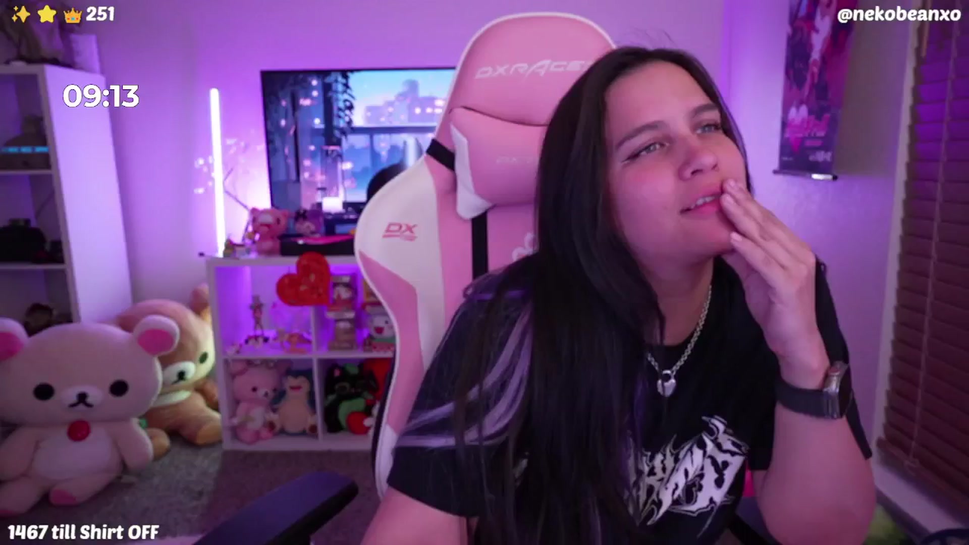 Gallery image thumbnail from Nekobeanxo's myfreecams stream on, 06/12/2024, 07:24 image 16 of 20