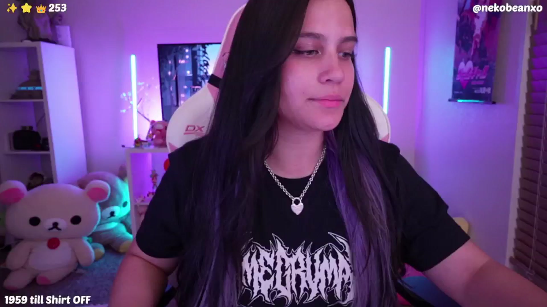 Gallery image thumbnail from Nekobeanxo's myfreecams stream on, 06/12/2024, 07:24 image 12 of 20