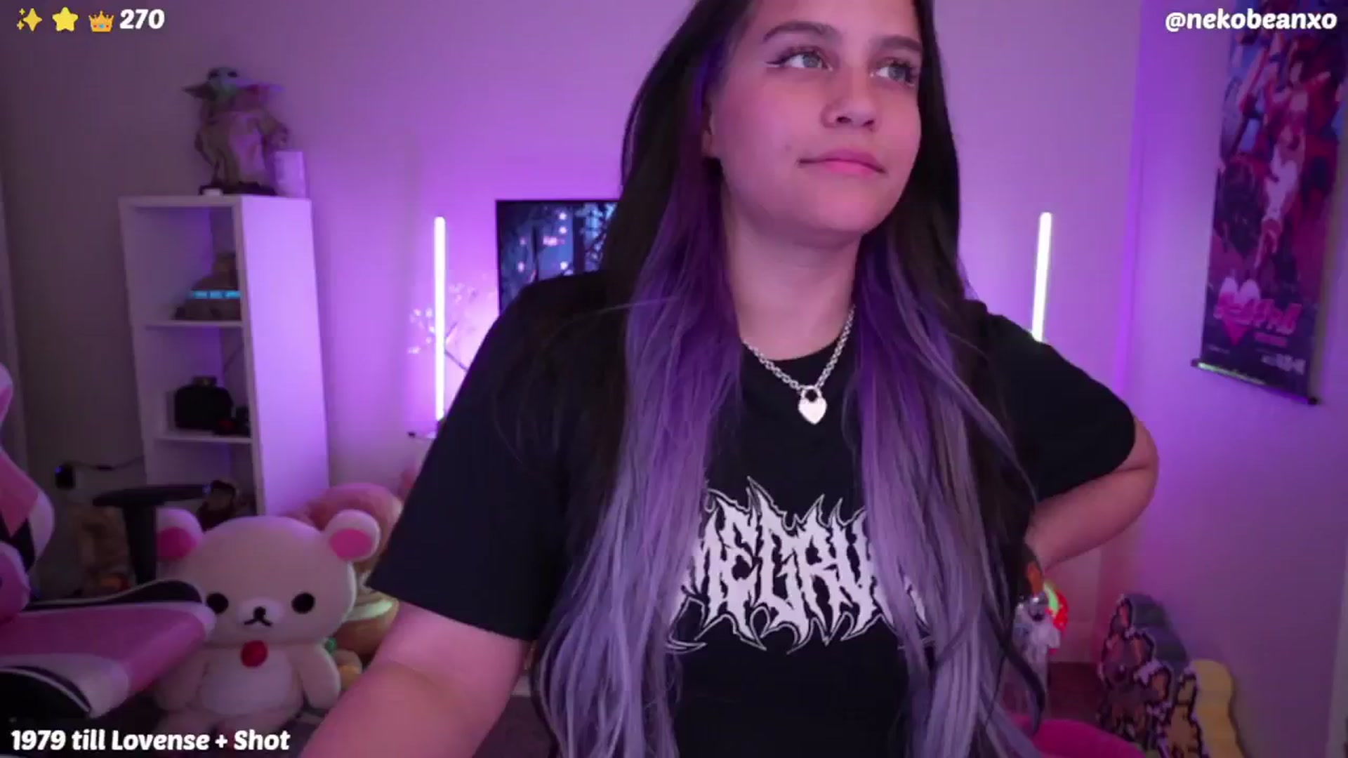 Gallery image thumbnail from Nekobeanxo's myfreecams stream on, 06/12/2024, 07:24 image 6 of 20