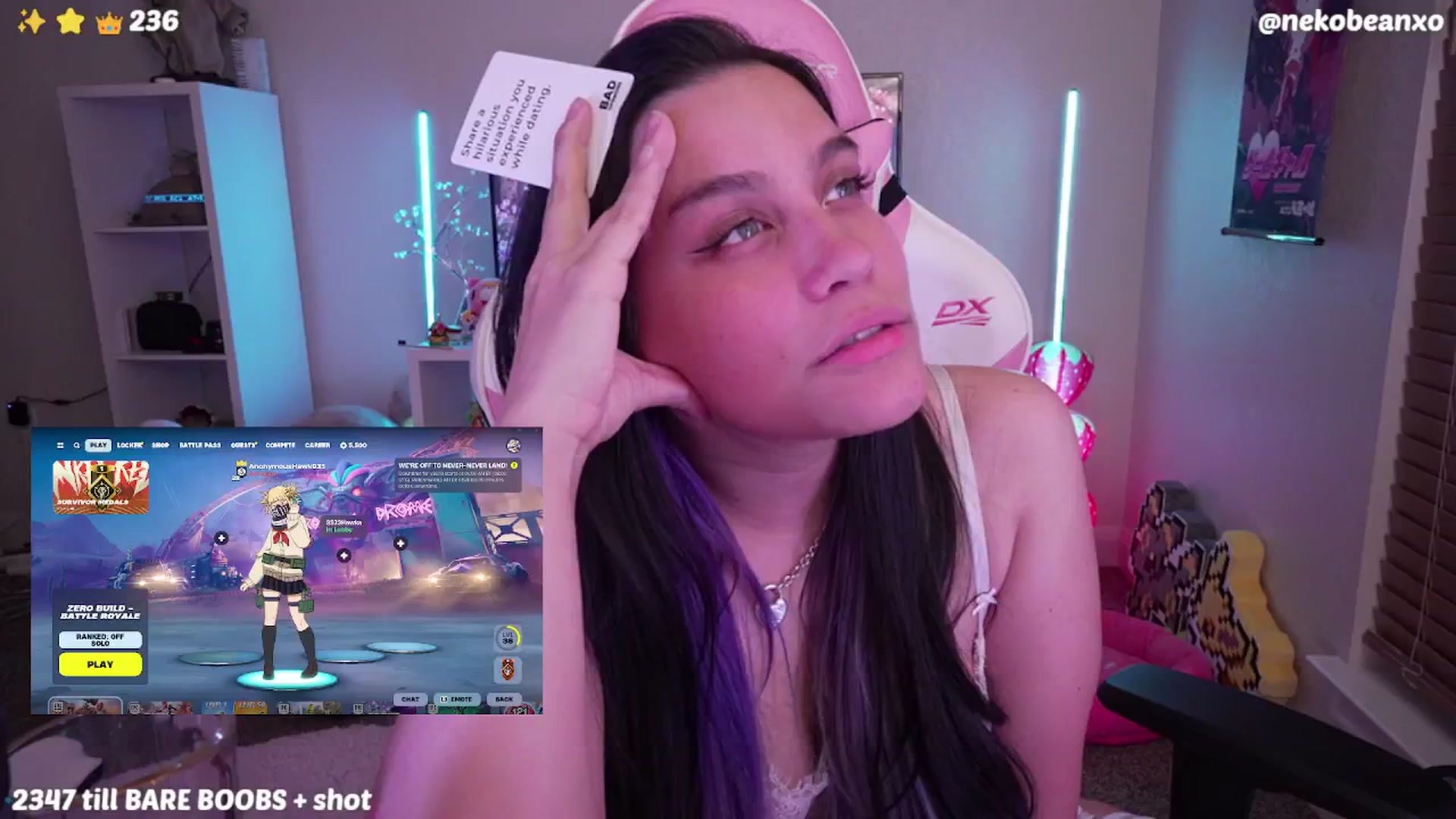 Gallery image thumbnail from Nekobeanxo's myfreecams stream on, 06/13/2024, 07:22 image 13 of 20