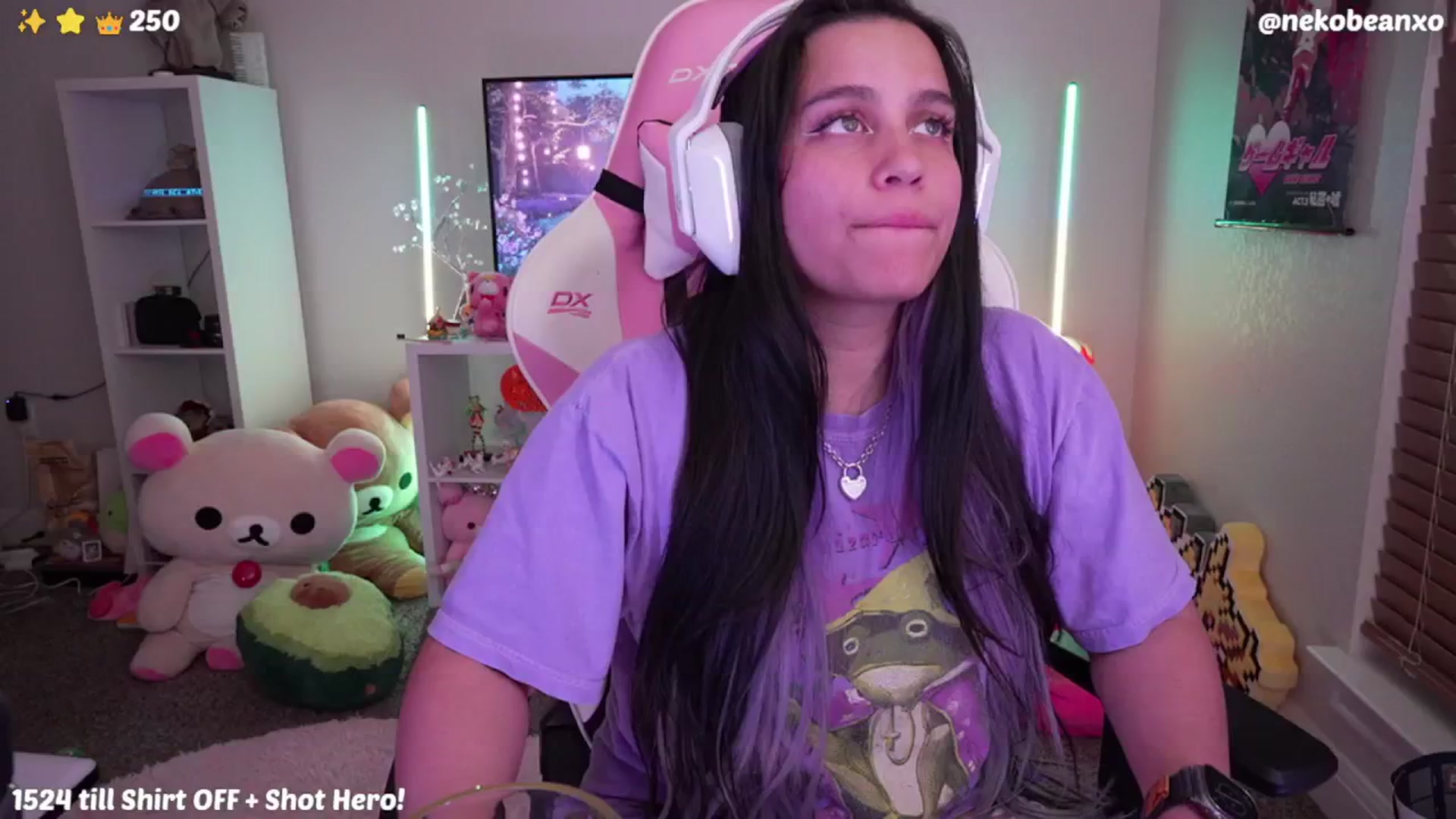 Gallery image thumbnail from Nekobeanxo's myfreecams stream on, 06/13/2024, 07:22 image 9 of 20