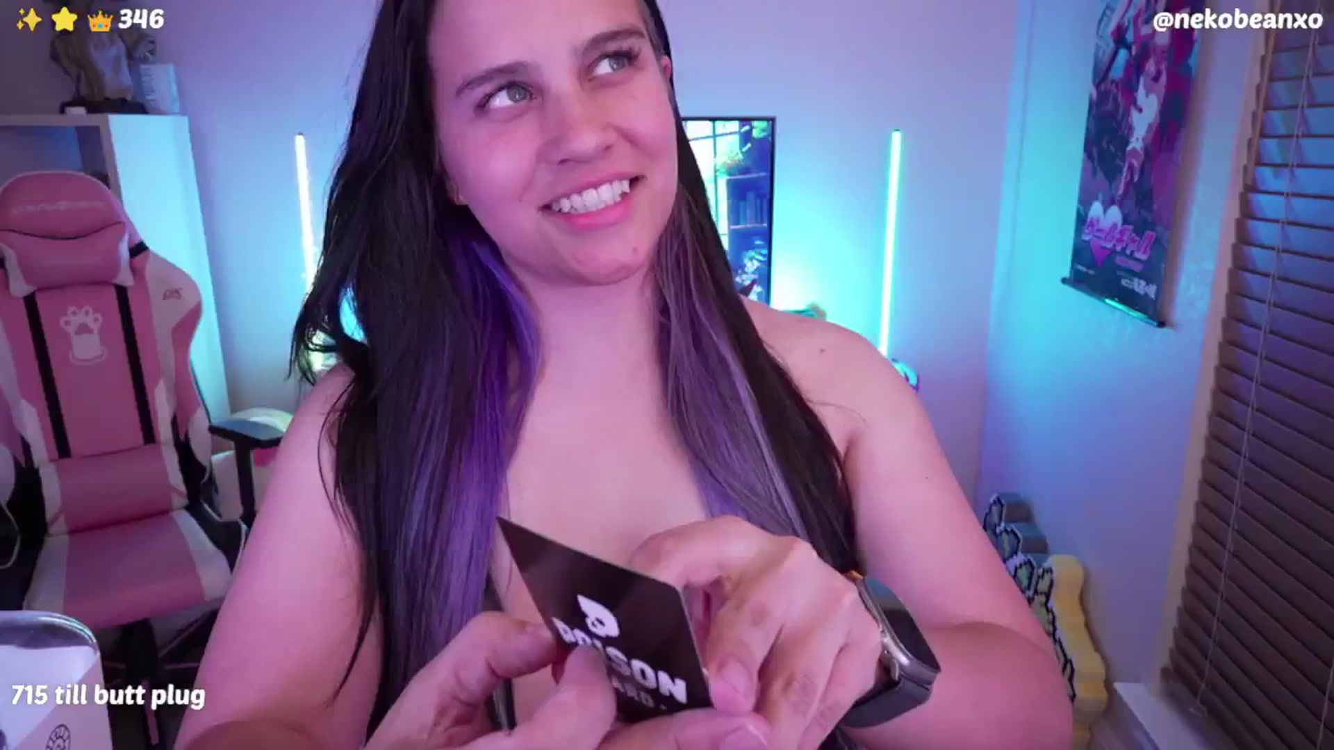 Gallery image thumbnail from Nekobeanxo's myfreecams stream on, 06/22/2024, 08:59 image 14 of 20