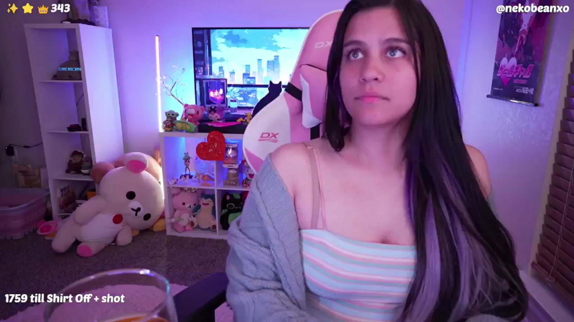 Gallery image thumbnail from Nekobeanxo's myfreecams stream on, 06/23/2024, 02:25 image 19 of 20