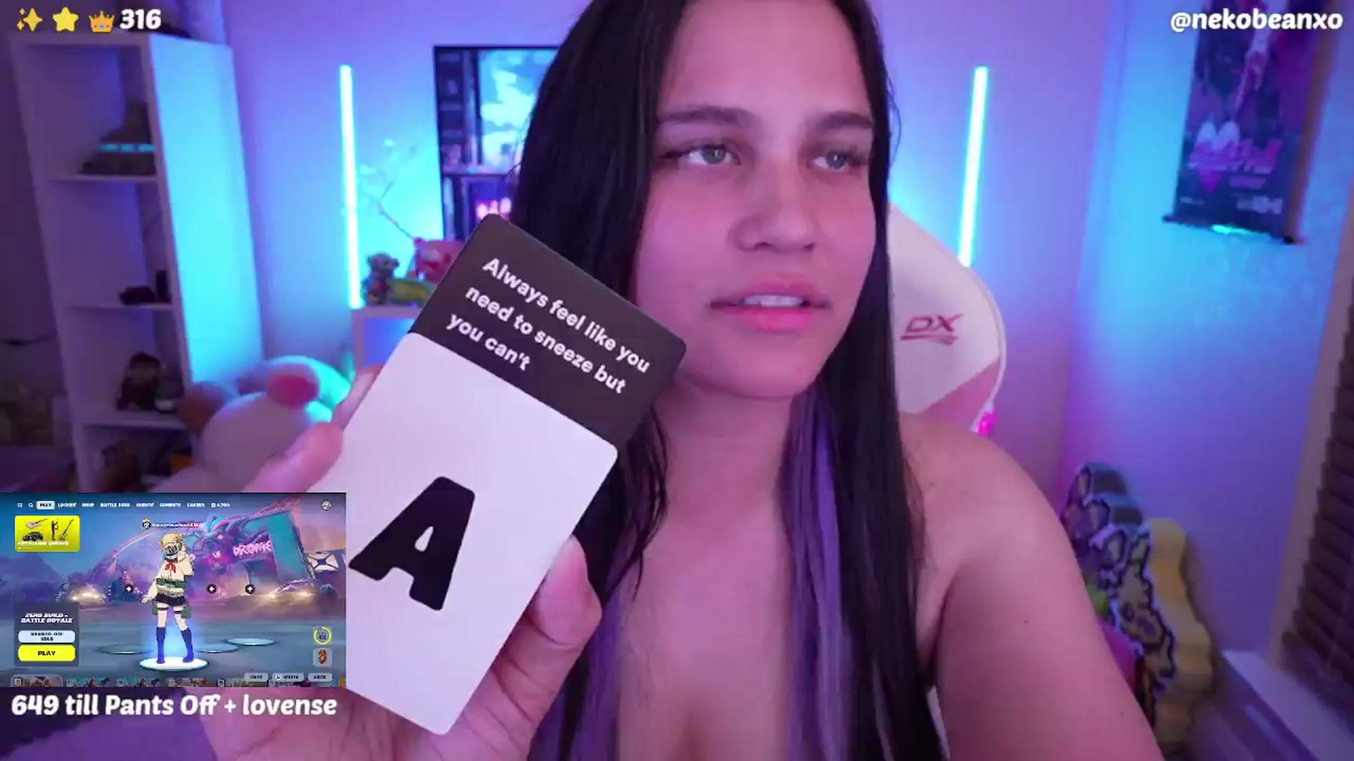 Gallery image thumbnail from Nekobeanxo's myfreecams stream on, 06/23/2024, 09:49 image 11 of 20