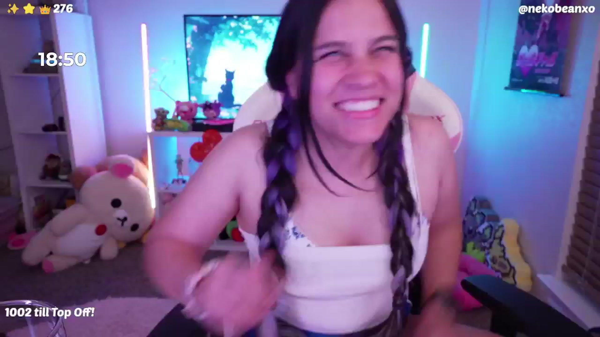 Gallery image thumbnail from Nekobeanxo's myfreecams stream on, 06/24/2024, 08:52 image 8 of 20