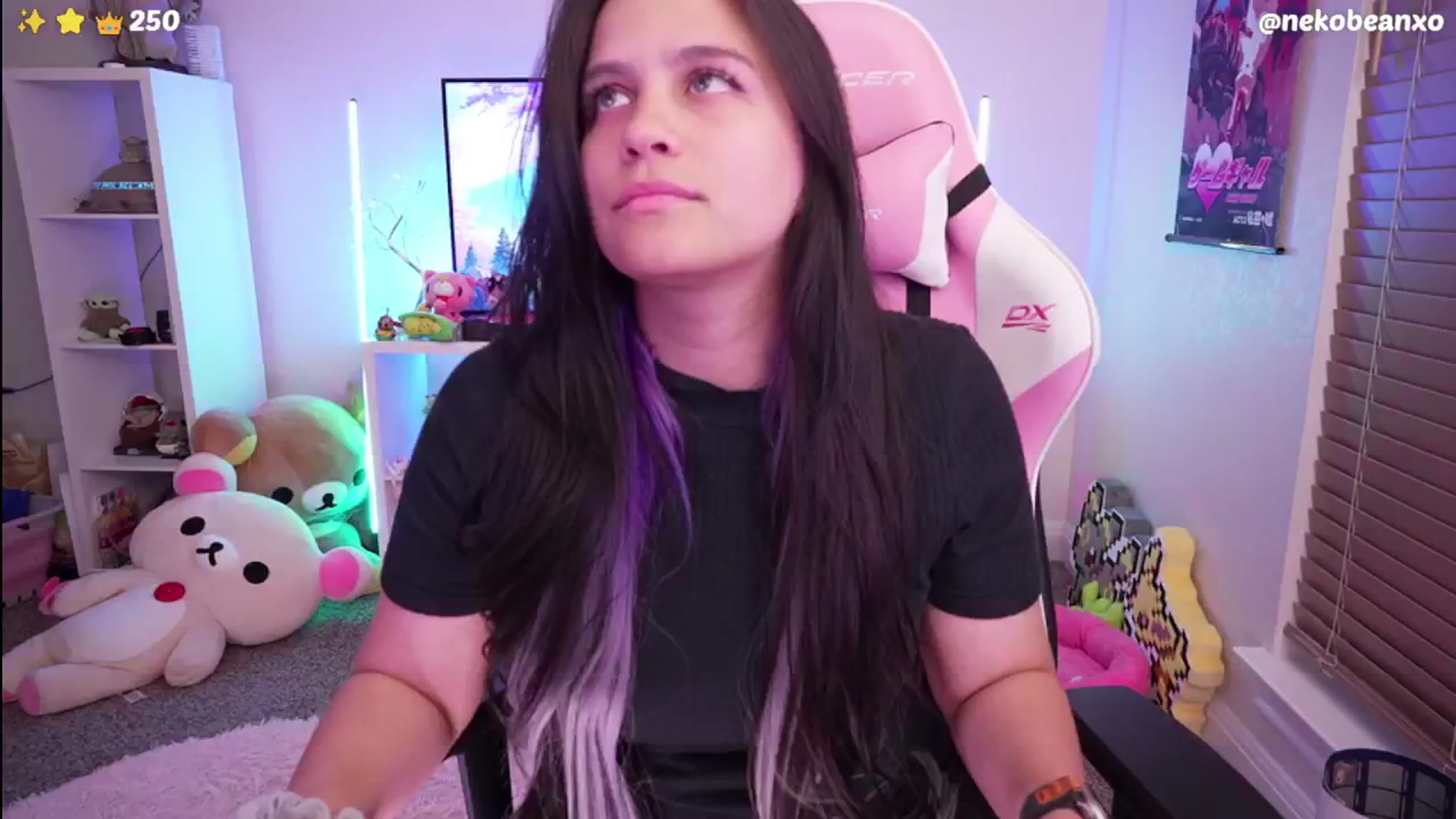 Gallery image thumbnail from Nekobeanxo's myfreecams stream on, 06/29/2024, 03:53 image 1 of 20
