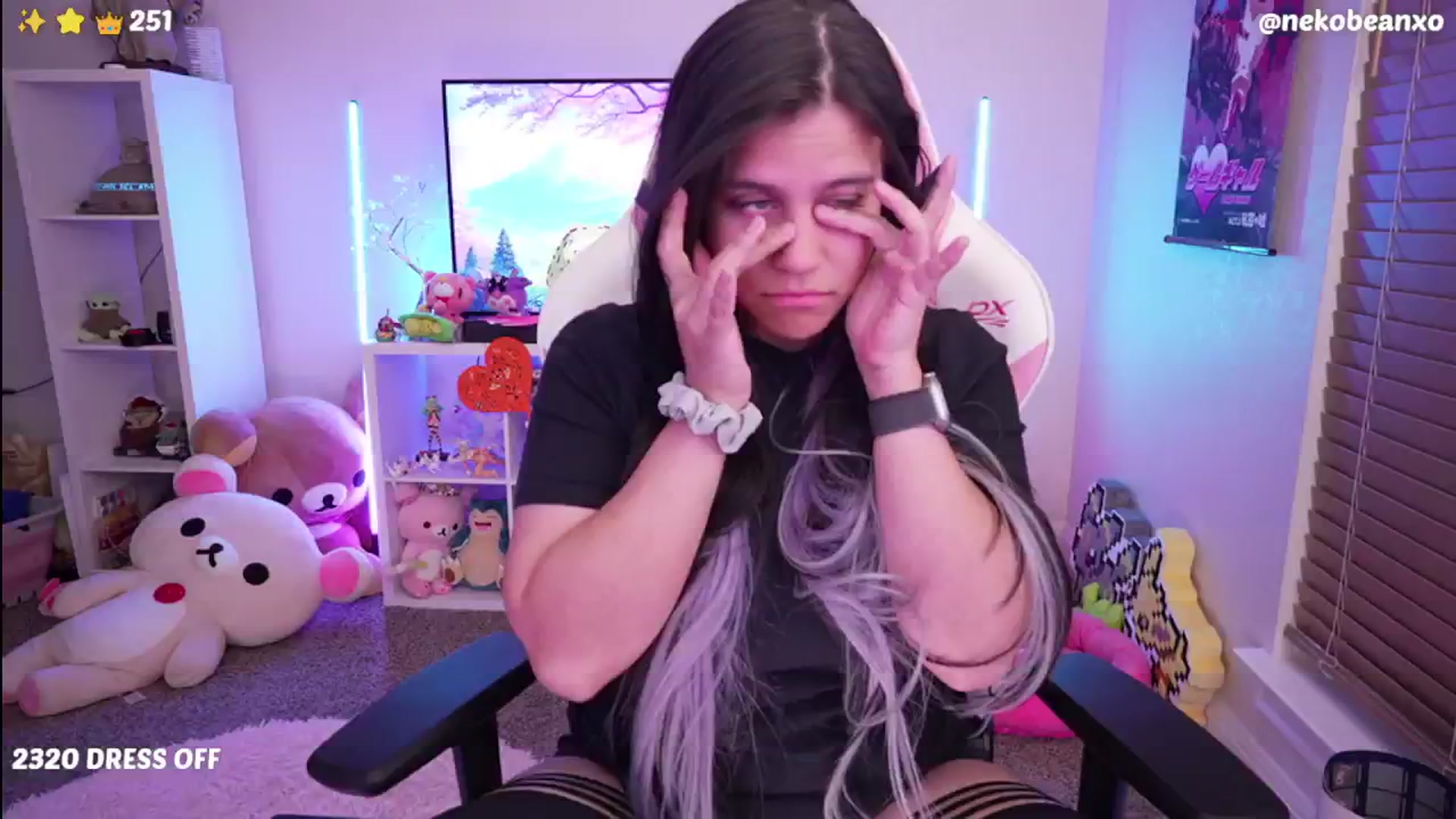 Gallery image thumbnail from Nekobeanxo's myfreecams stream on, 06/29/2024, 03:53 image 3 of 20