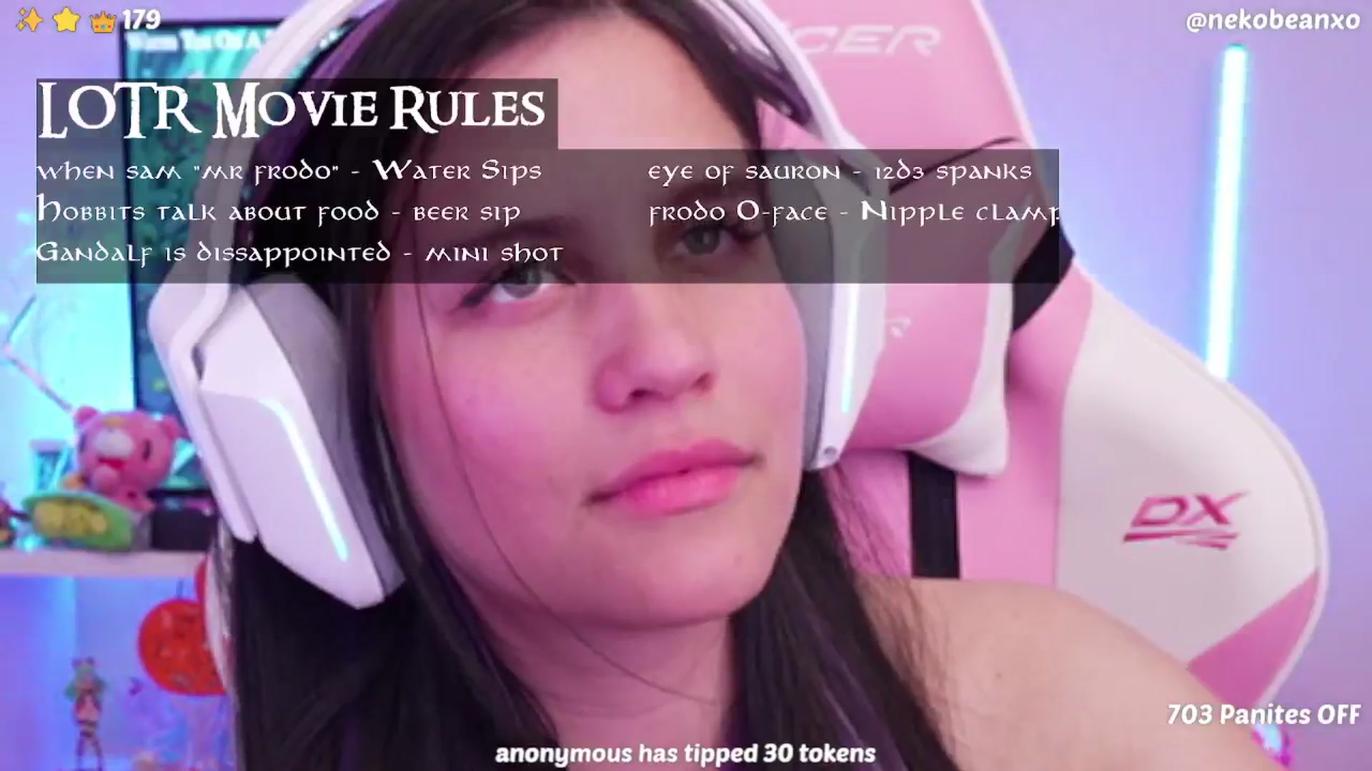 Gallery image thumbnail from Nekobeanxo's myfreecams stream on, 06/30/2024, 08:31 image 17 of 20