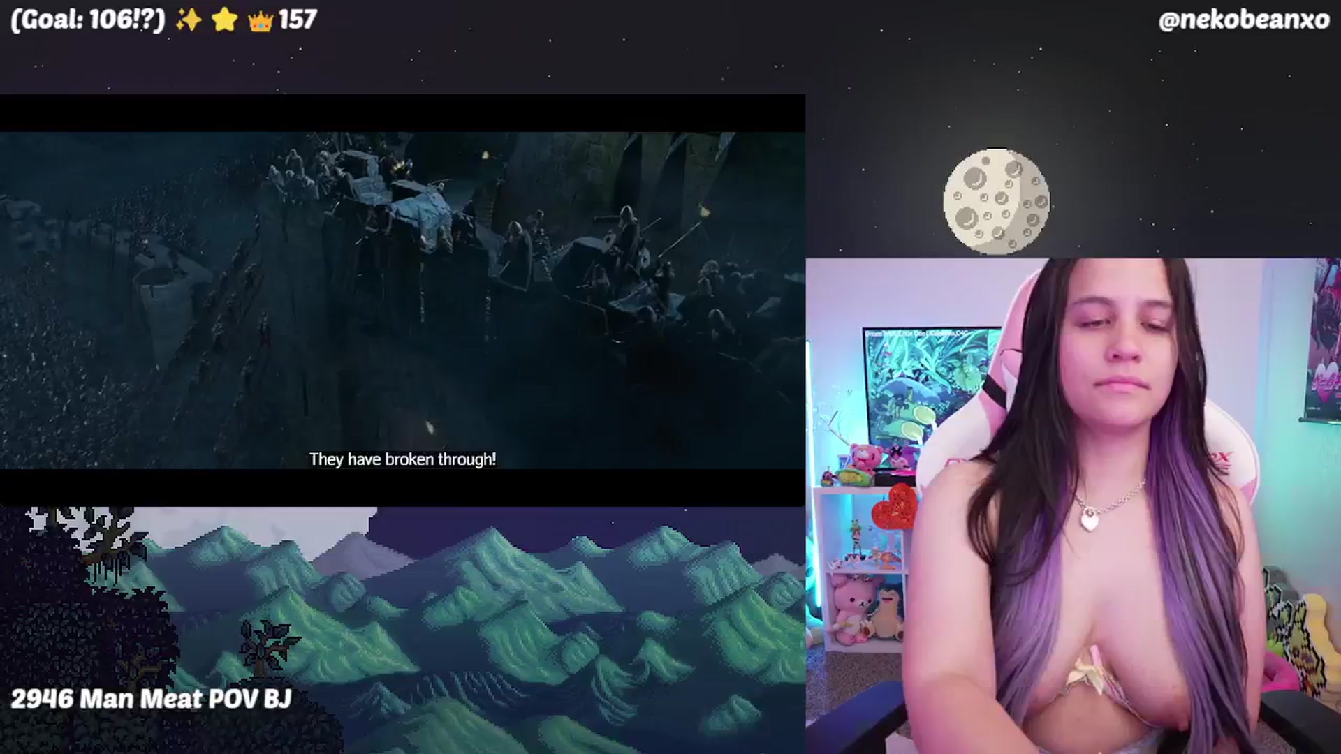 Gallery image thumbnail from Nekobeanxo's myfreecams stream on, 07/01/2024, 06:57 image 15 of 20