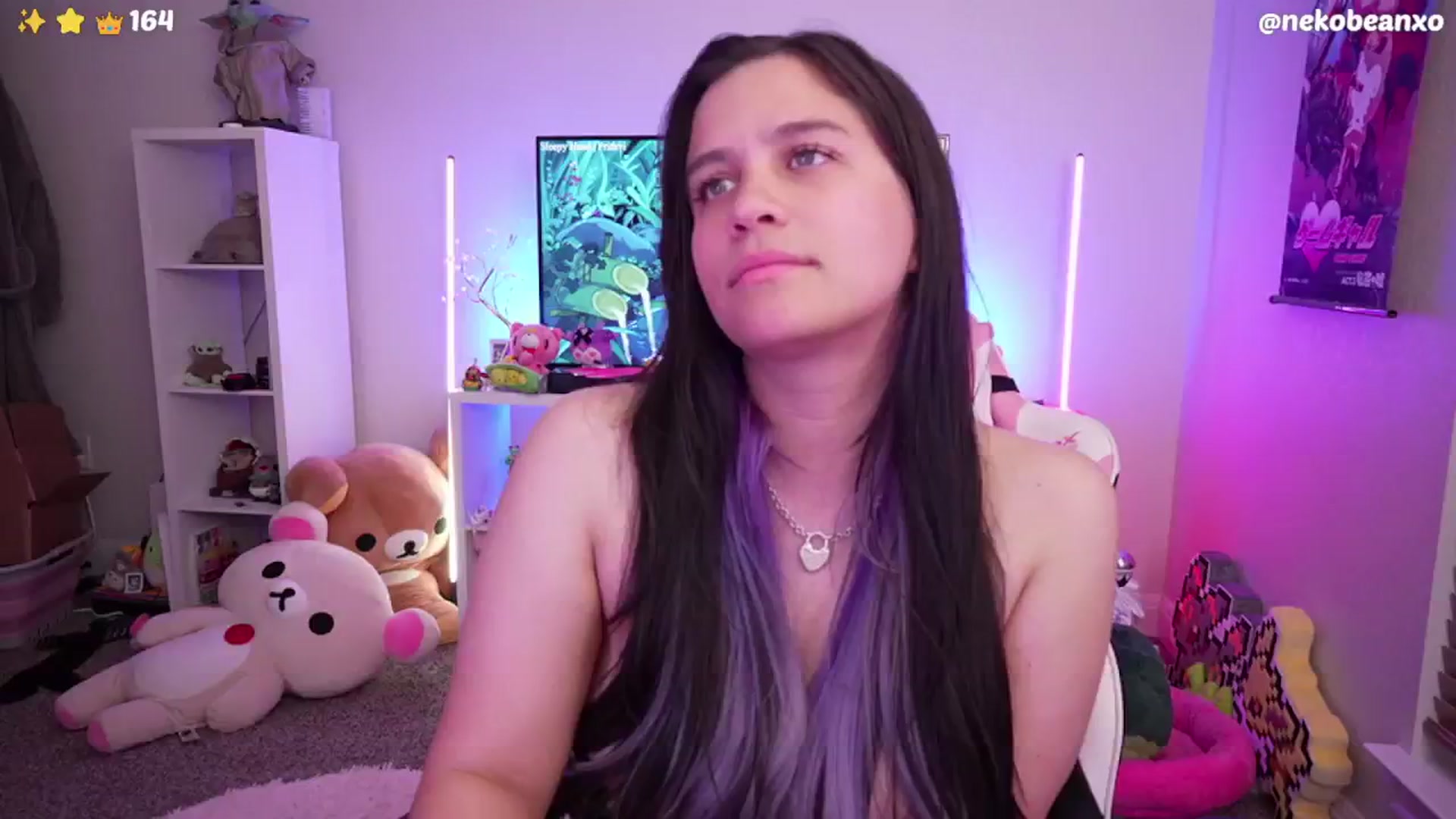 Gallery image thumbnail from Nekobeanxo's myfreecams stream on, 07/01/2024, 07:35 image 8 of 20