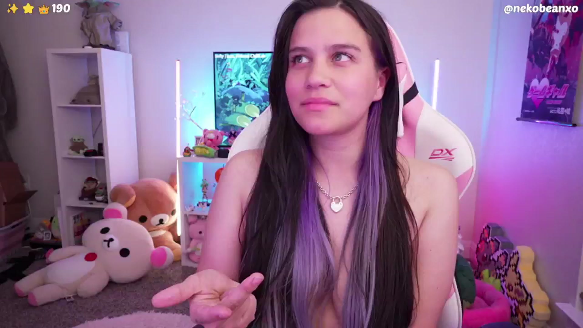Gallery image thumbnail from Nekobeanxo's myfreecams stream on, 07/01/2024, 07:35 image 15 of 20