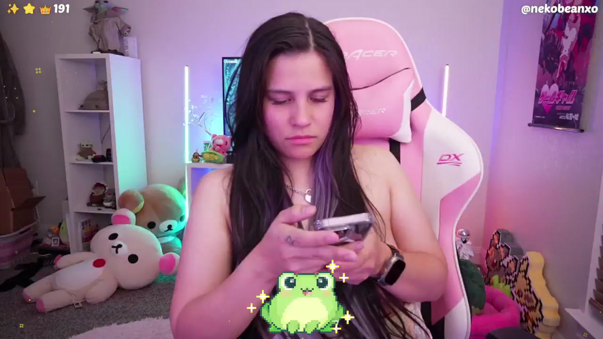 Gallery image thumbnail from Nekobeanxo's myfreecams stream on, 07/01/2024, 07:35 image 14 of 20