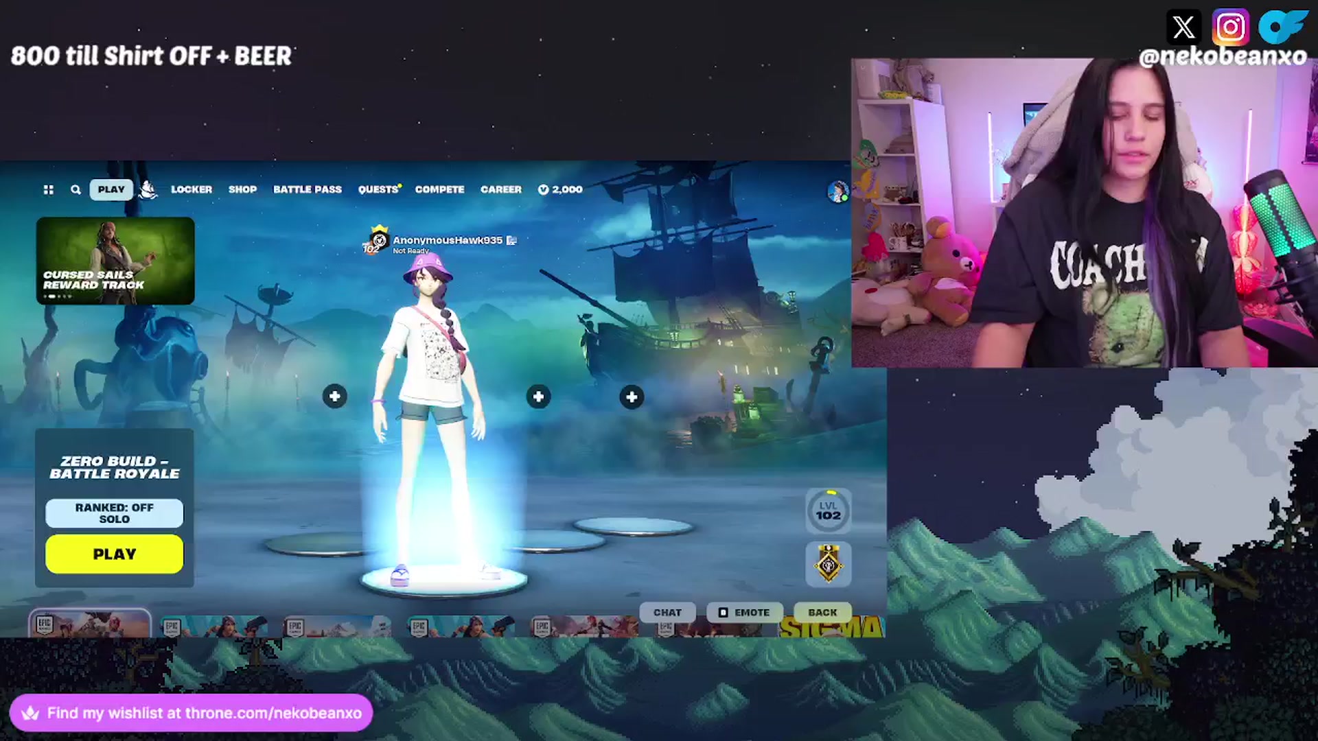 Gallery image thumbnail from Nekobeanxo's myfreecams stream on, 07/24/2024, 06:20 image 9 of 20