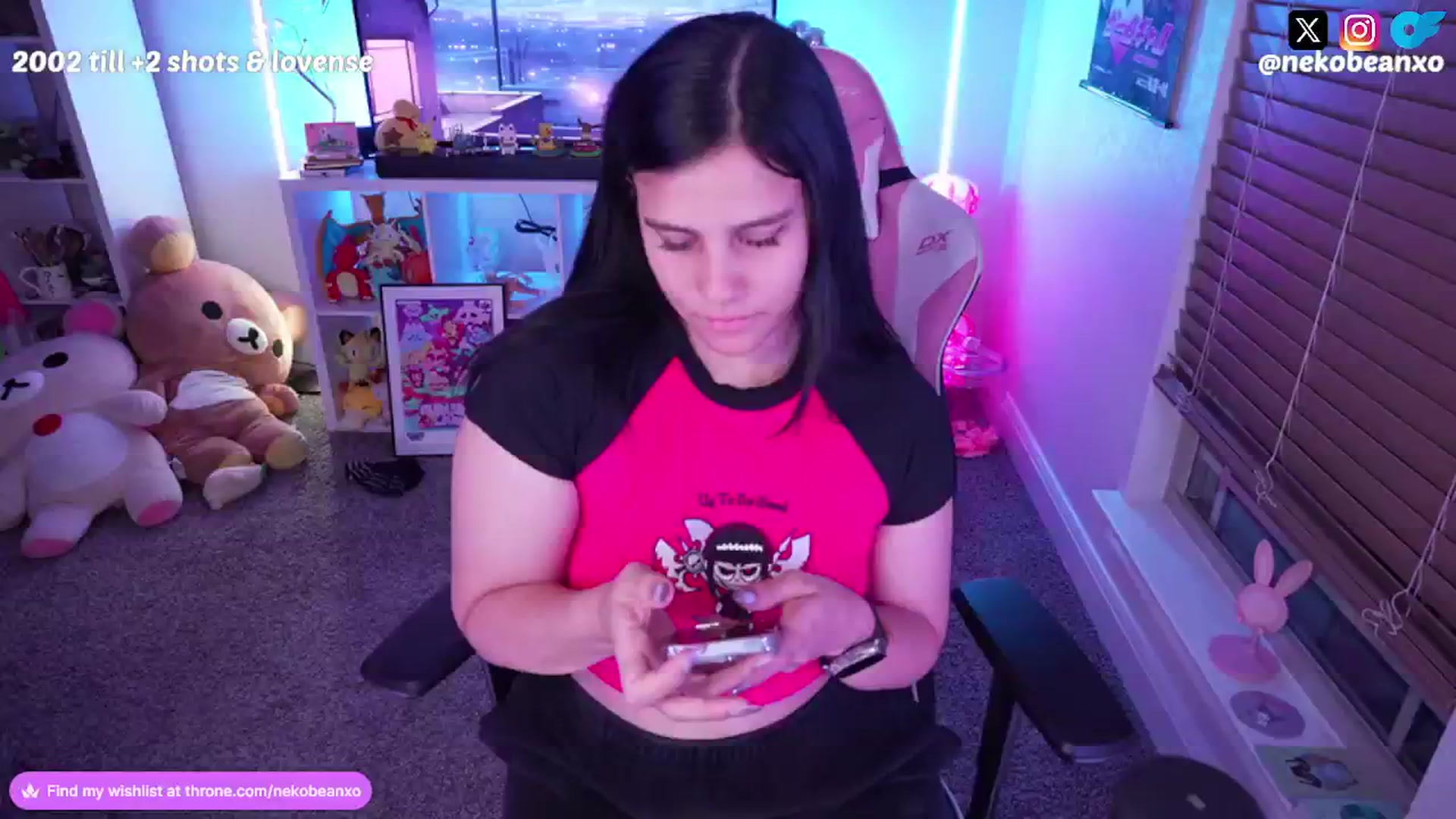 Gallery image thumbnail from Nekobeanxo's myfreecams stream on, 07/28/2024, 08:17 image 1 of 20