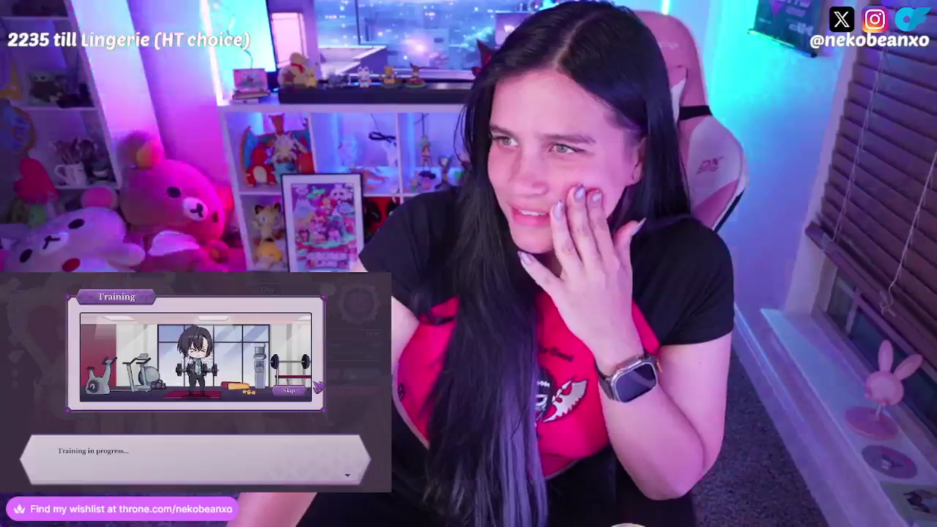 Gallery image thumbnail from Nekobeanxo's myfreecams stream on, 07/28/2024, 08:17 image 9 of 20