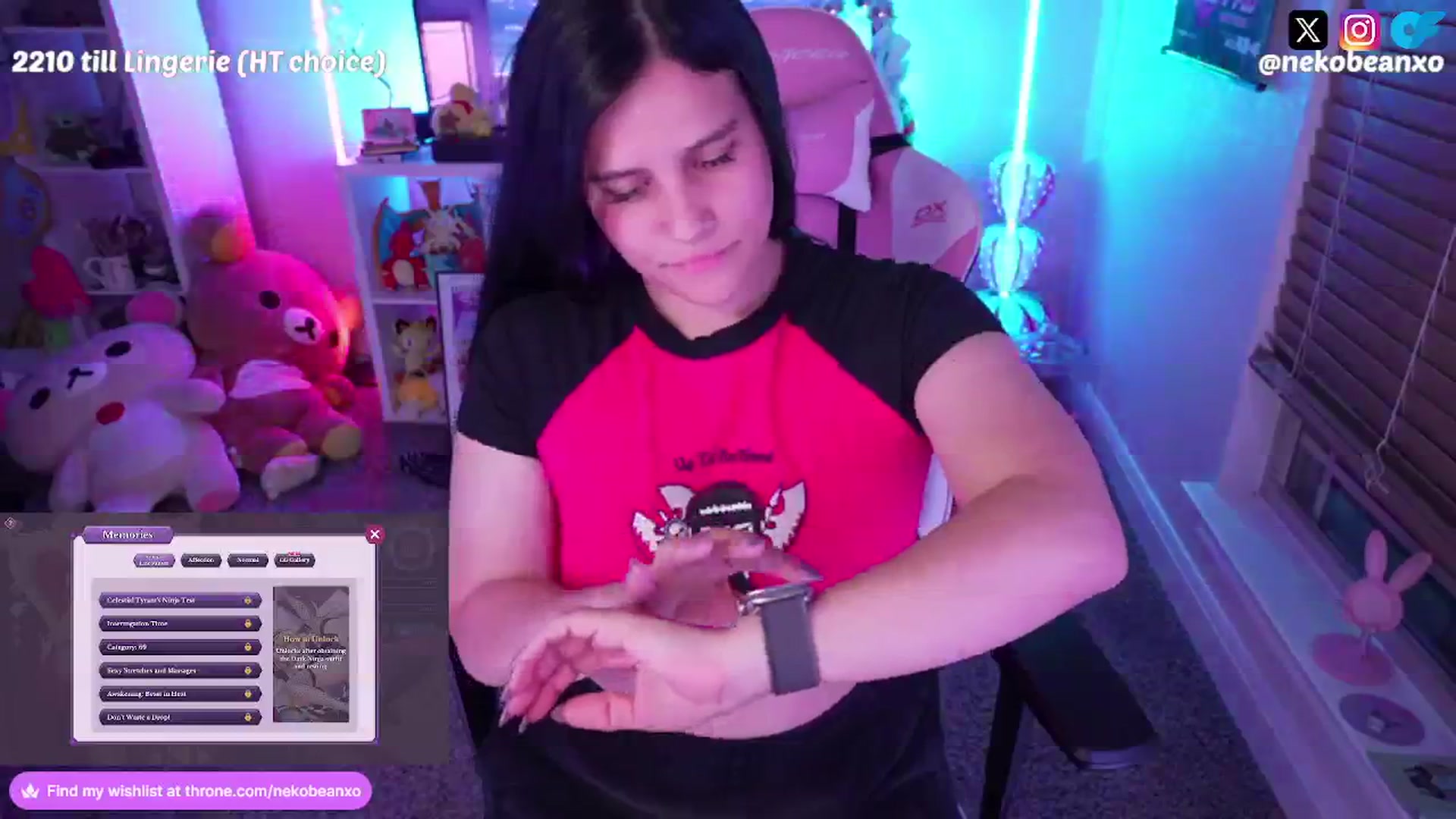 Gallery image thumbnail from Nekobeanxo's myfreecams stream on, 07/28/2024, 08:17 image 10 of 20