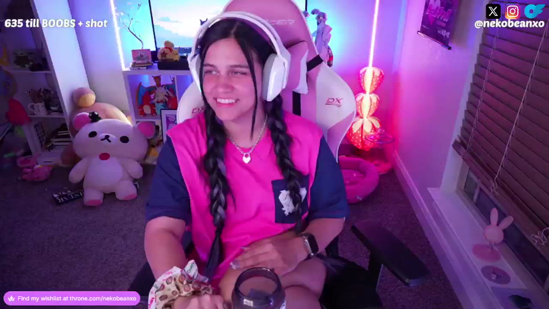 Gallery image thumbnail from Nekobeanxo's myfreecams stream on, 08/01/2024, 06:55 image 19 of 20